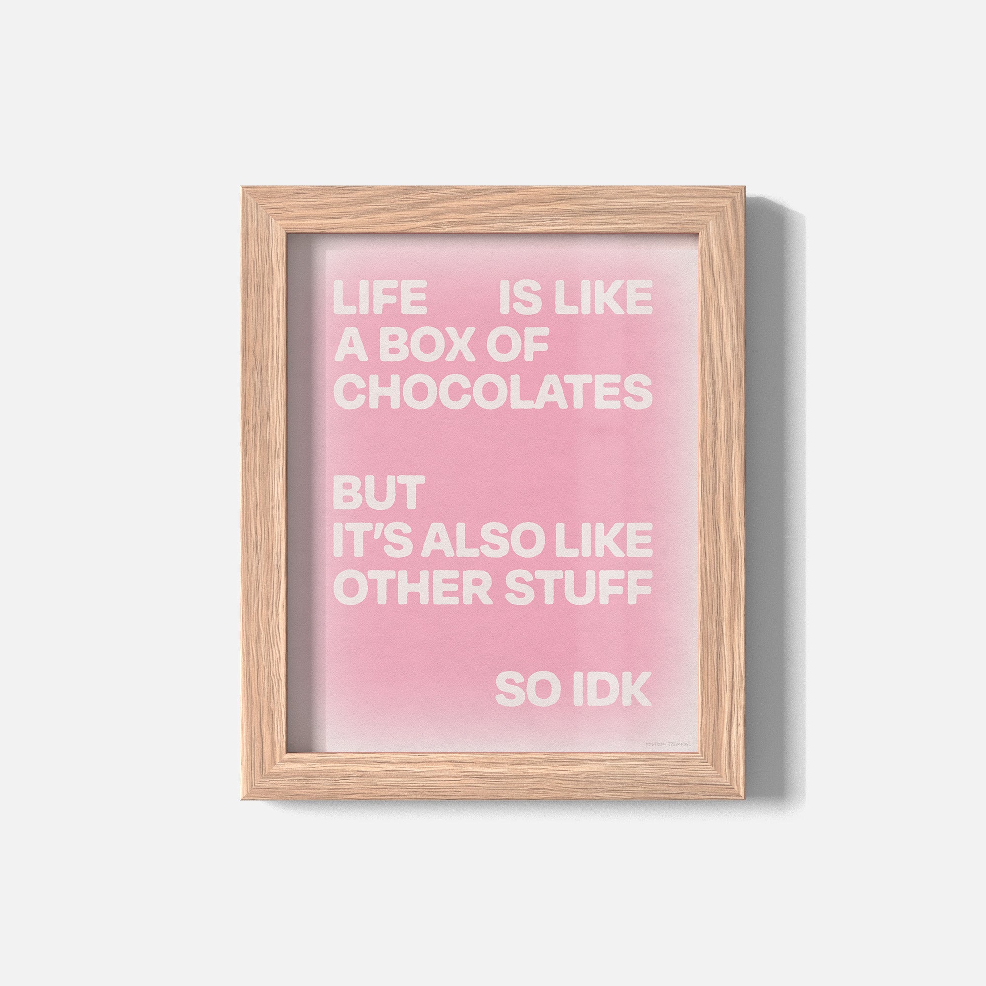 CHOCOLATES PRINT