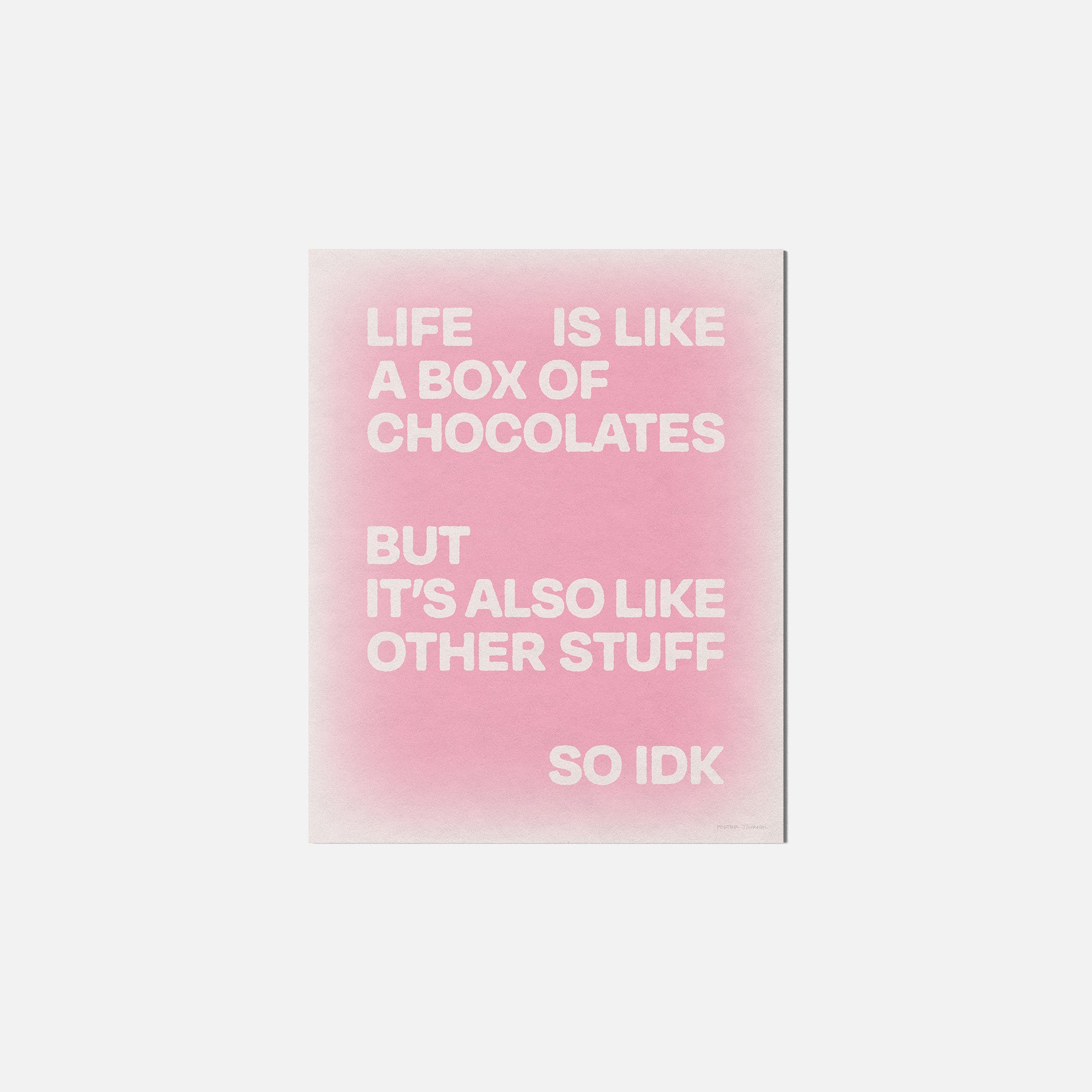 CHOCOLATES PRINT