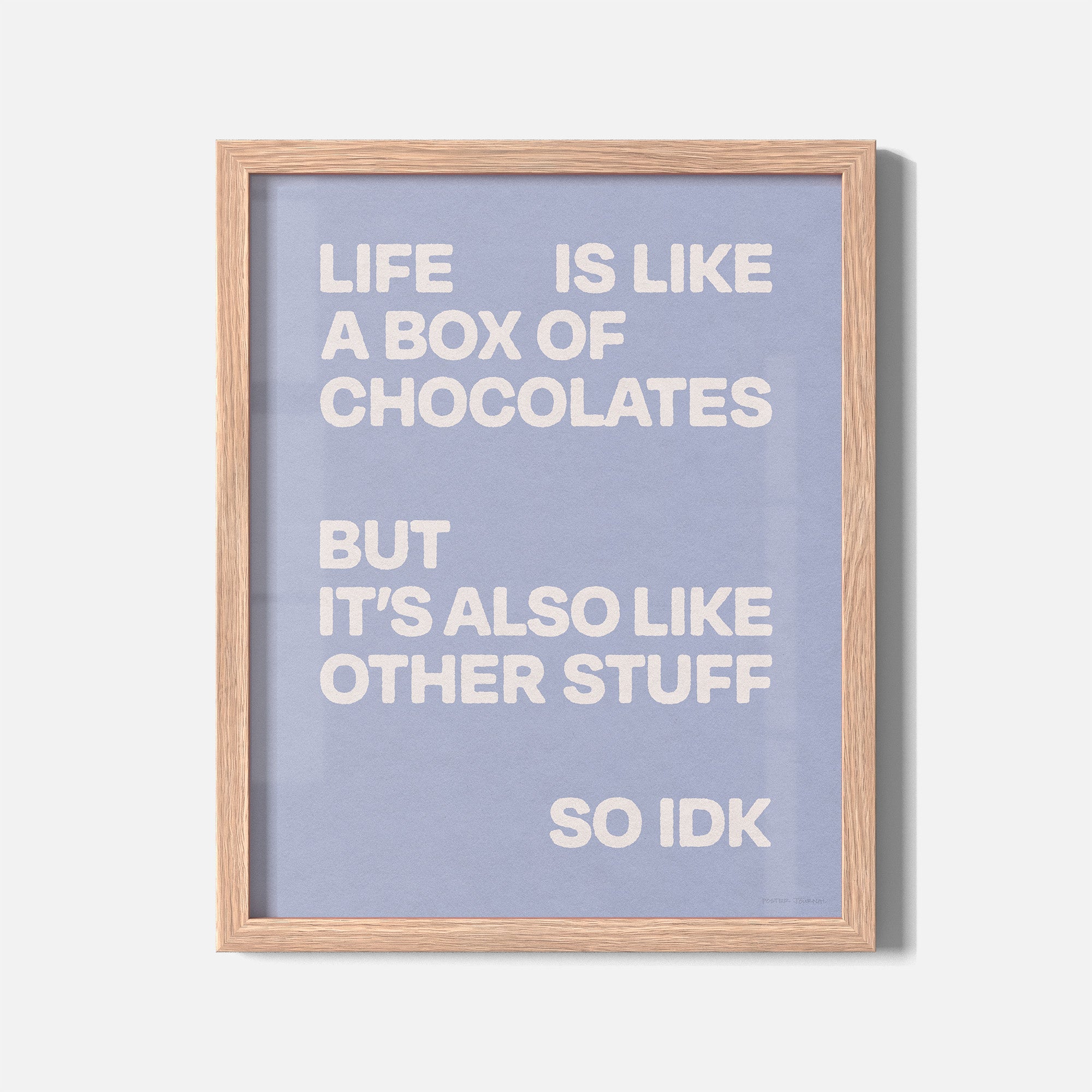 CHOCOLATES PRINT