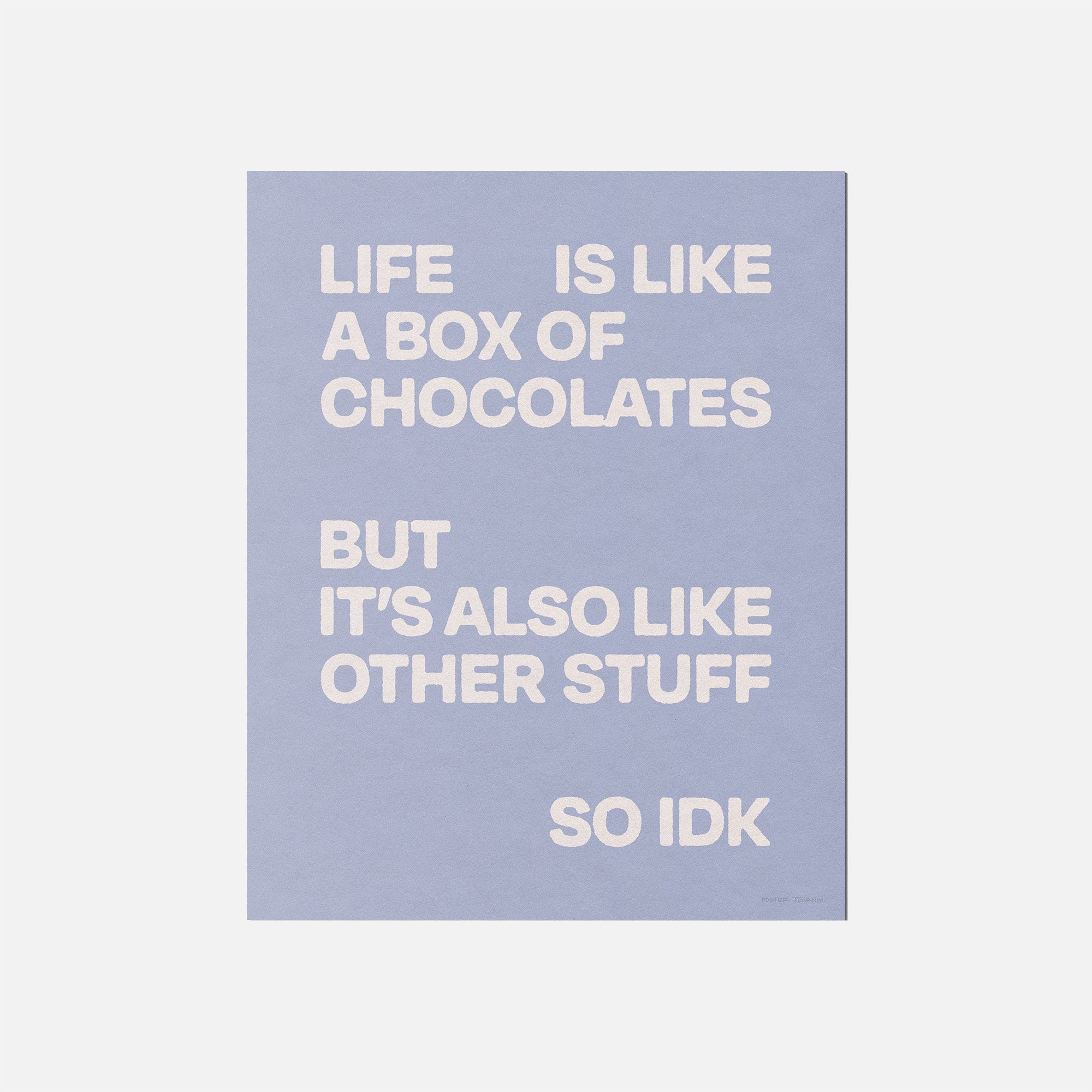 CHOCOLATES PRINT