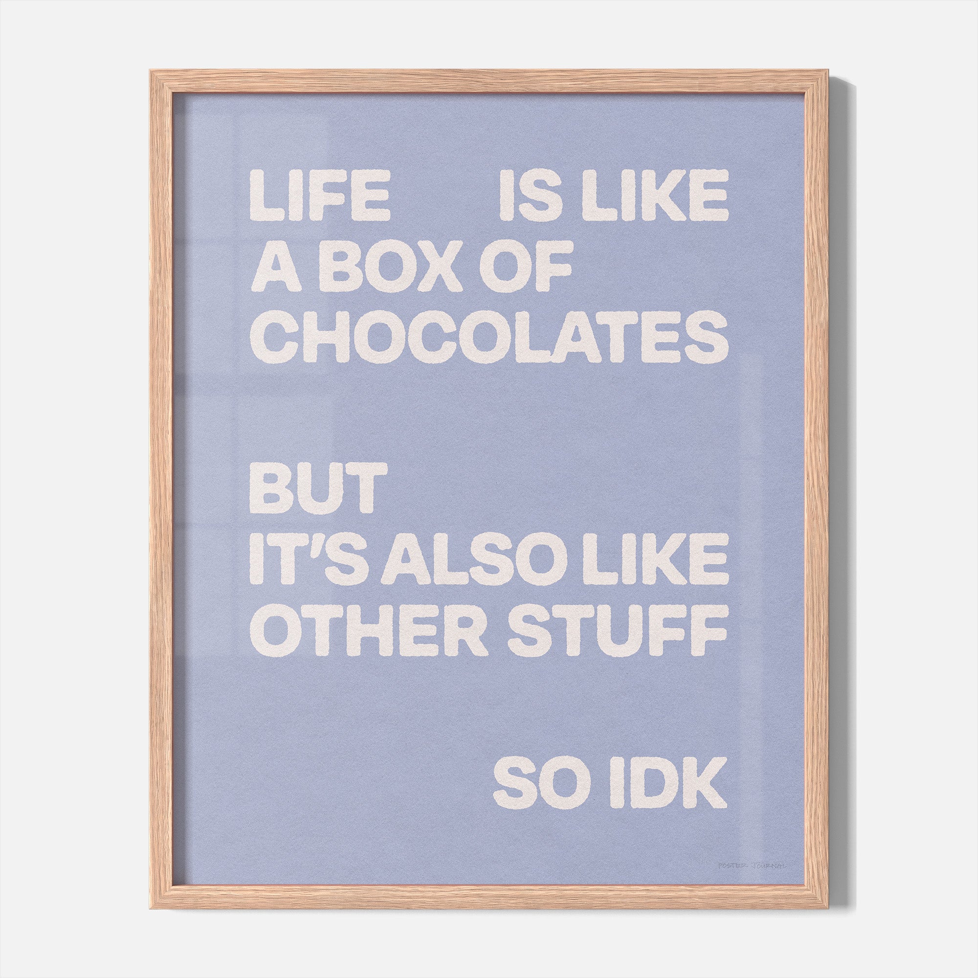 CHOCOLATES PRINT