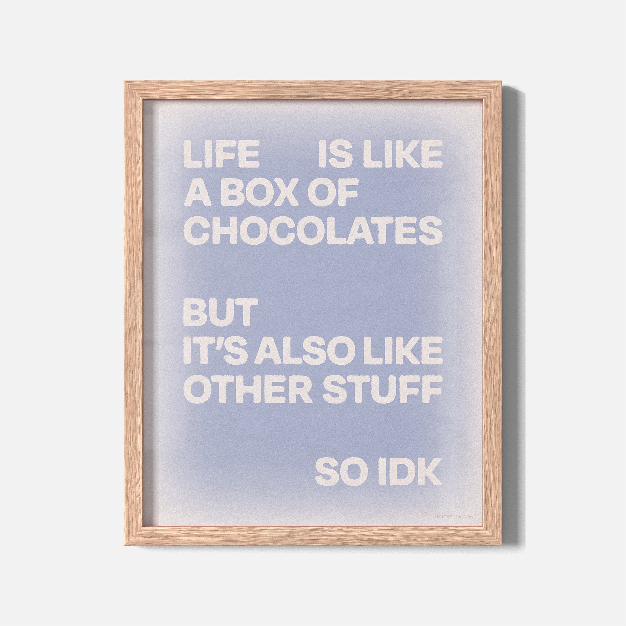 CHOCOLATES PRINT