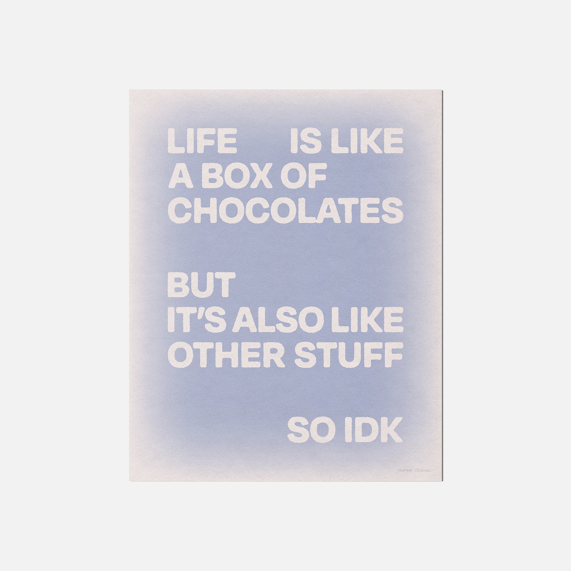 CHOCOLATES PRINT