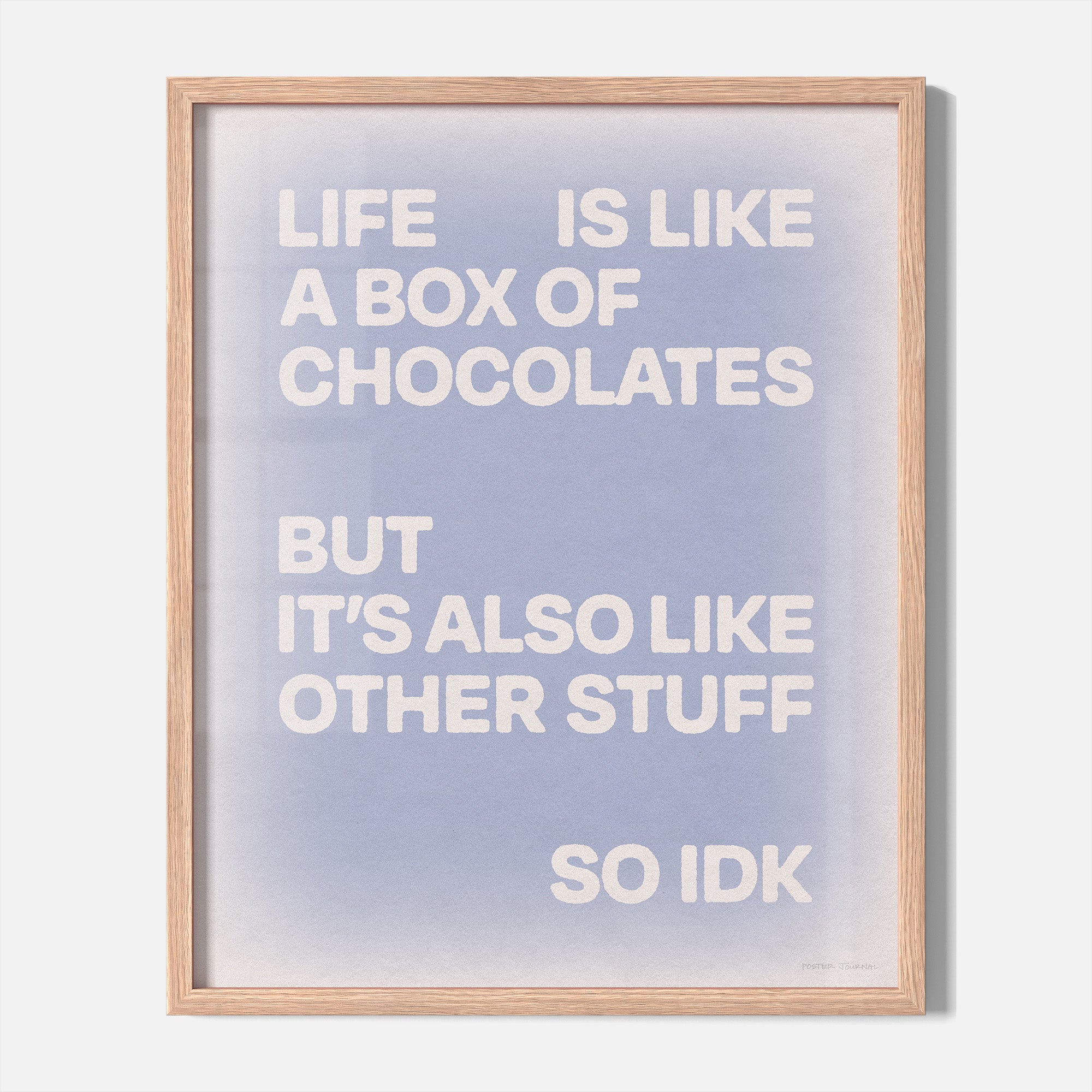CHOCOLATES PRINT