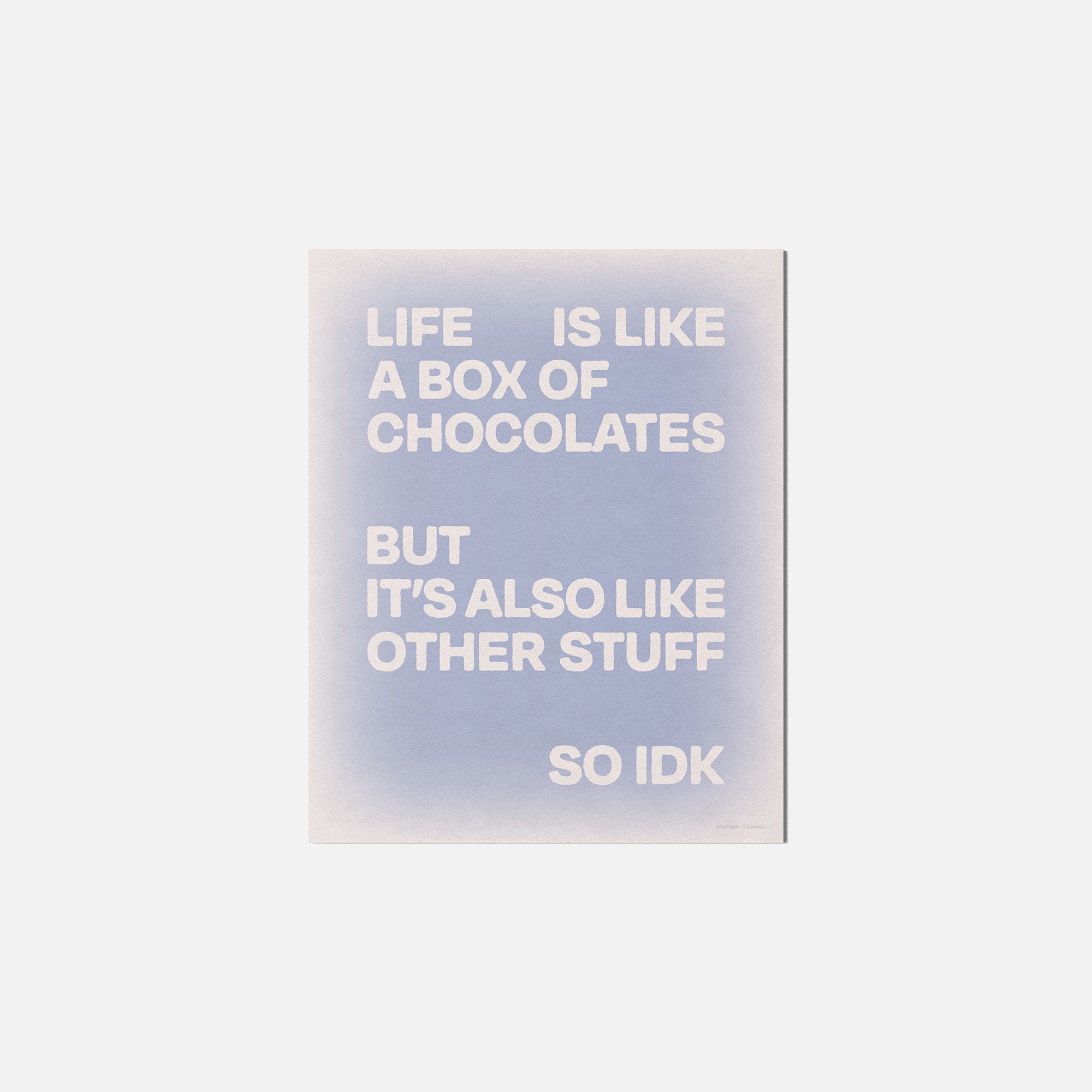 CHOCOLATES PRINT