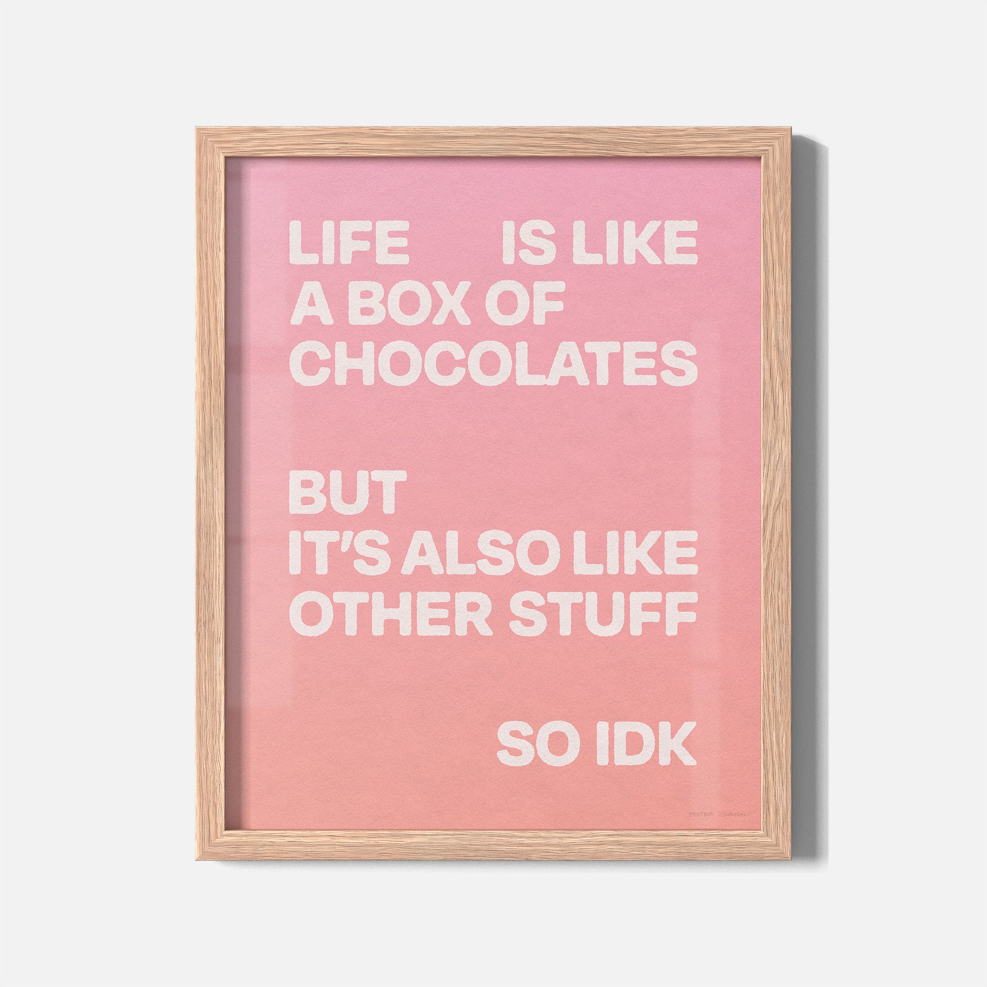 CHOCOLATES PRINT