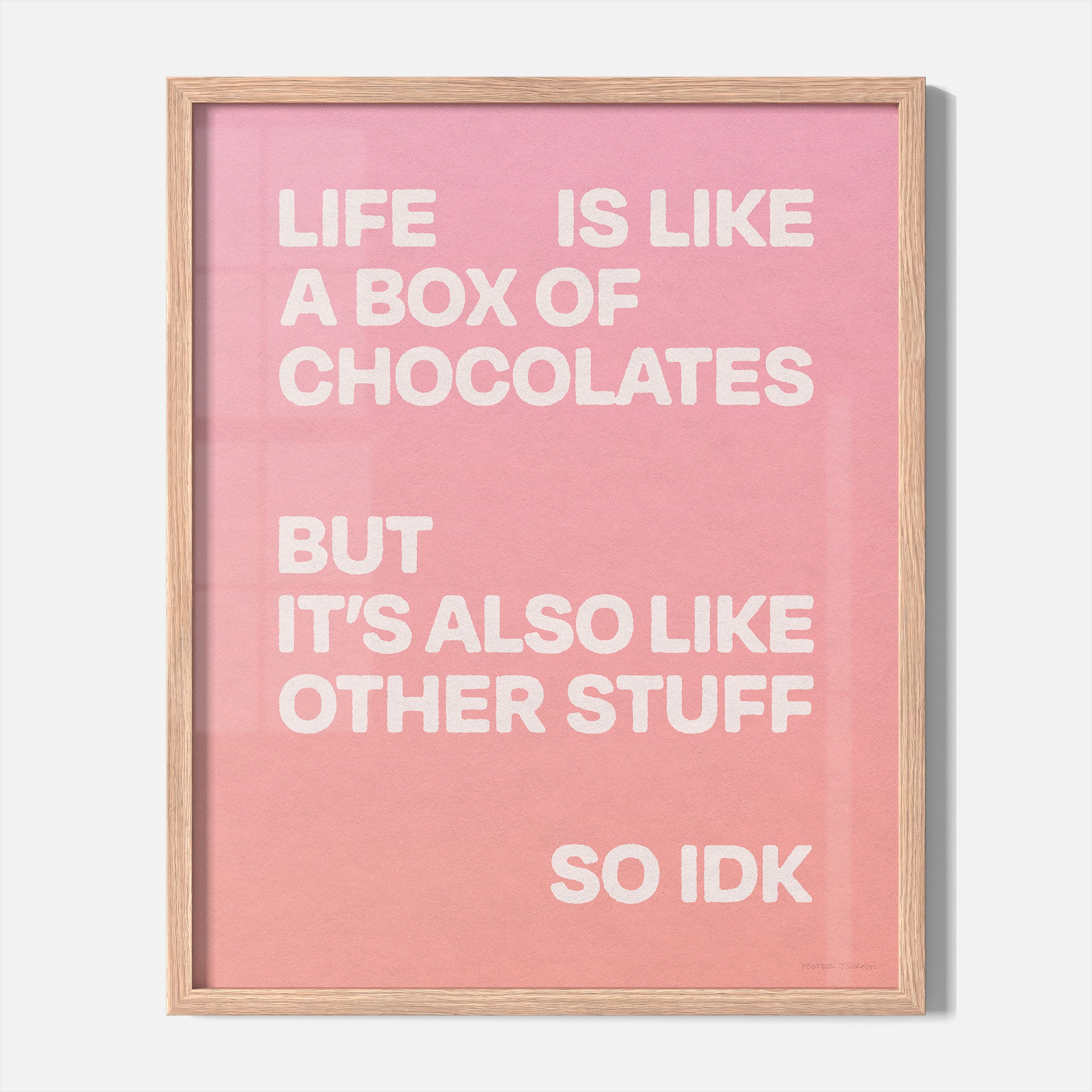 CHOCOLATES PRINT