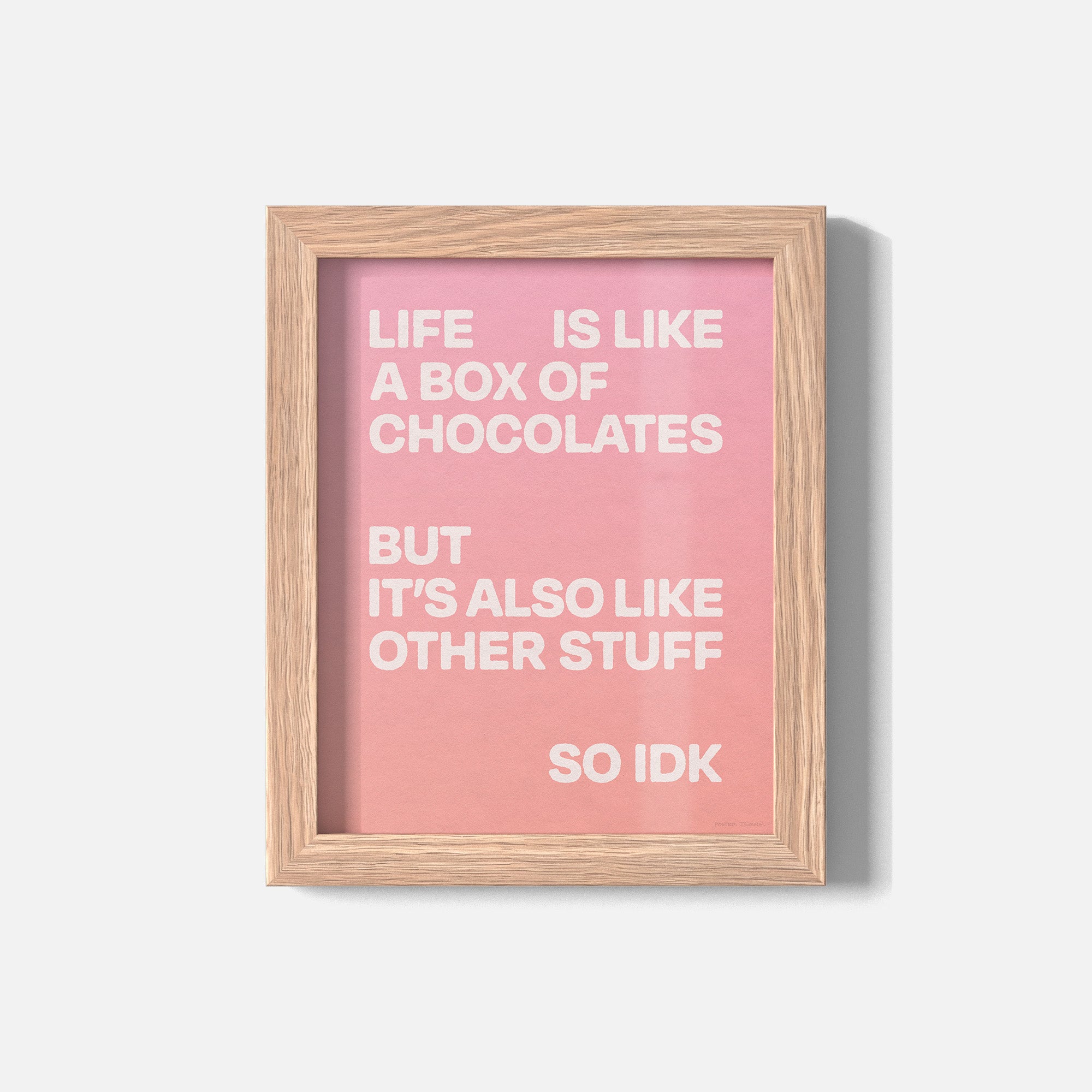 CHOCOLATES PRINT
