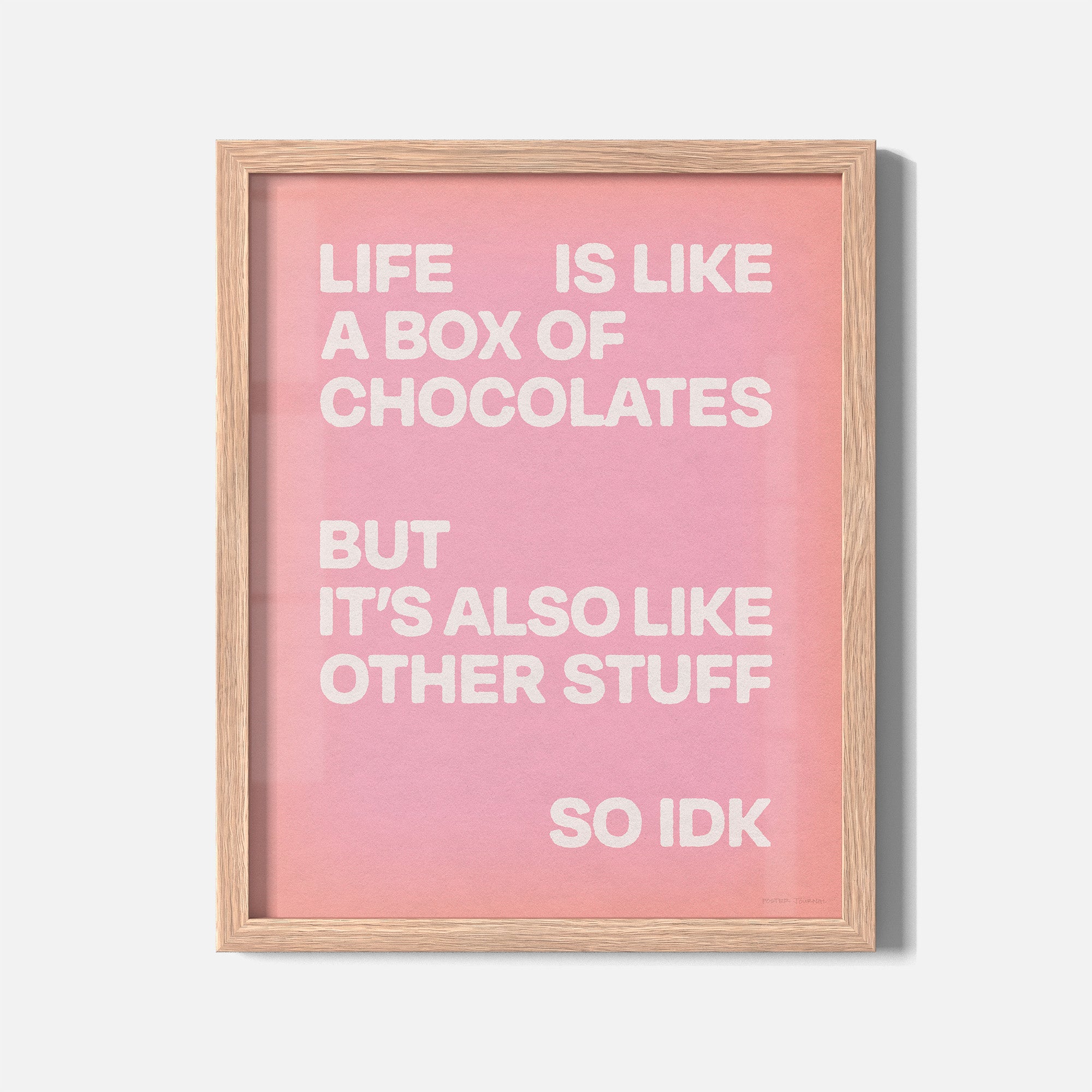 CHOCOLATES PRINT