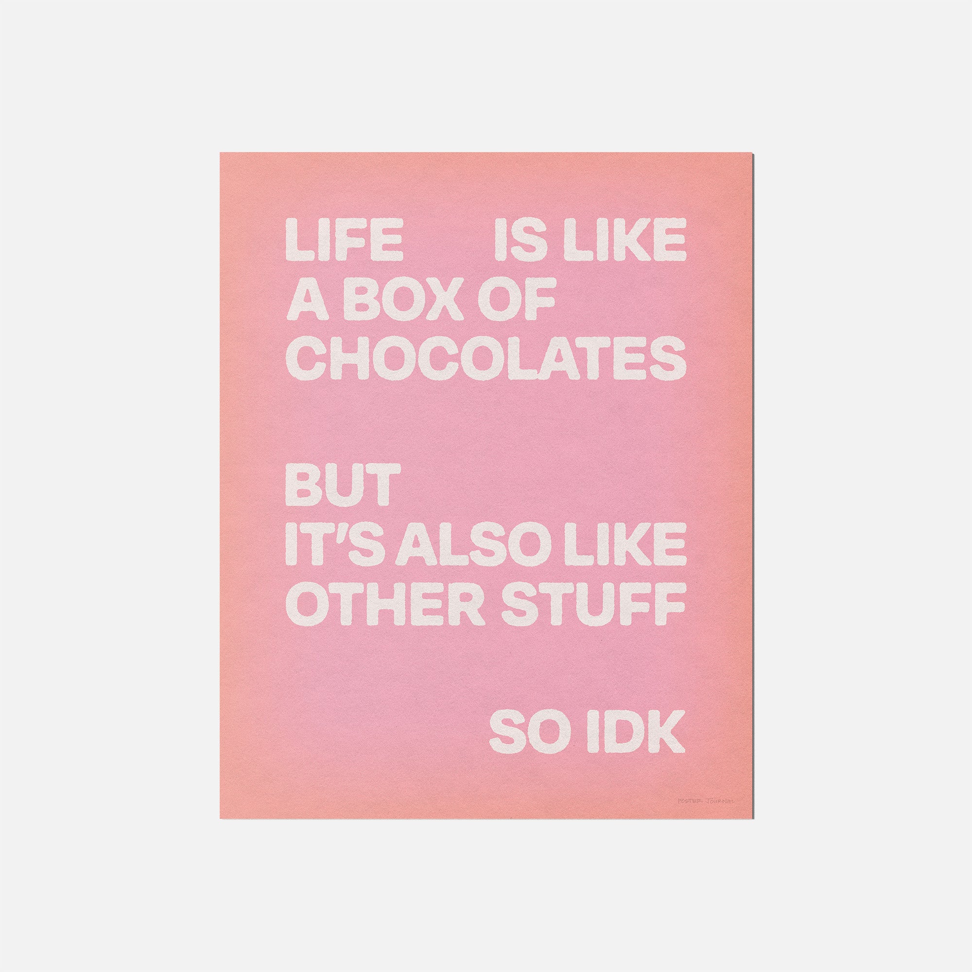 CHOCOLATES PRINT