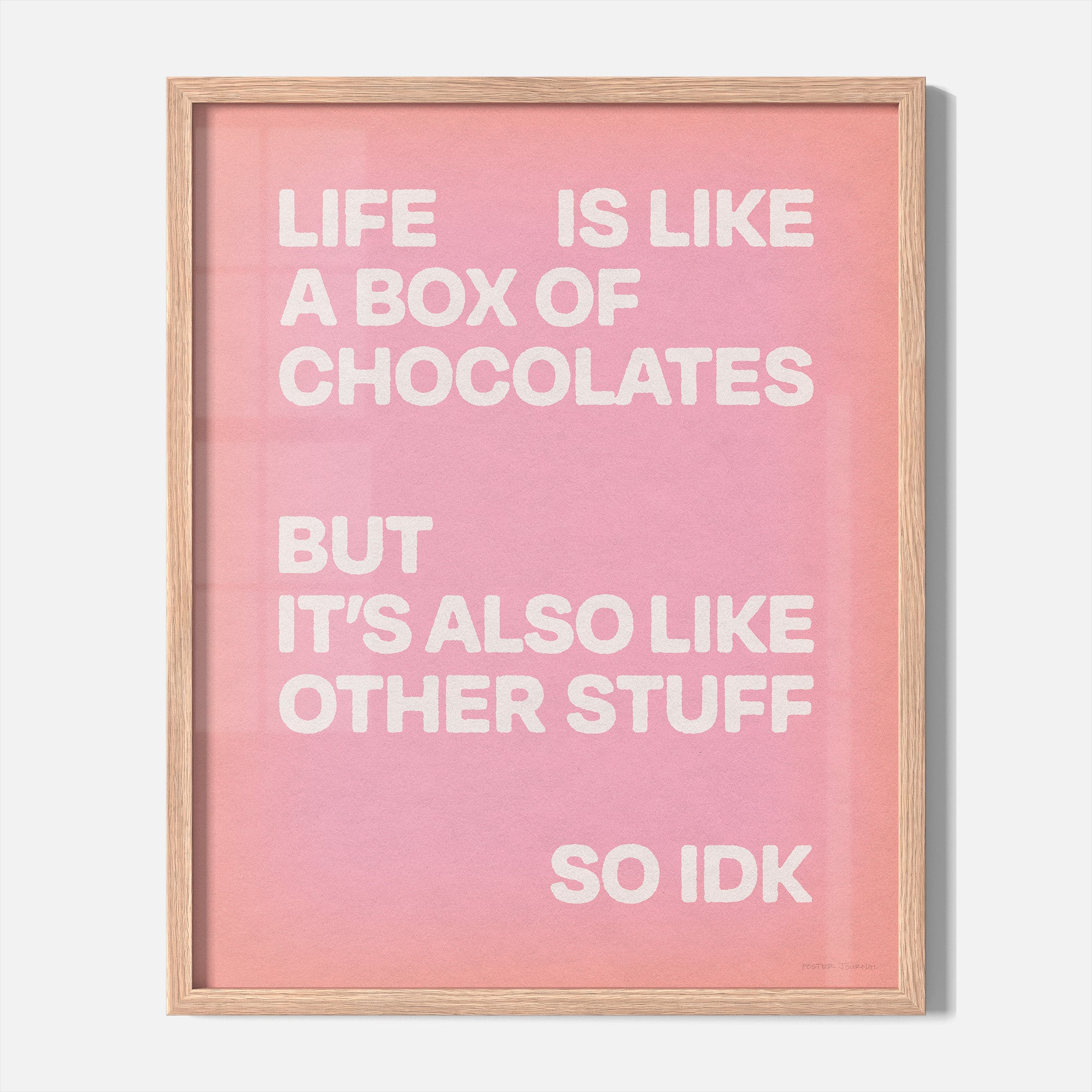 CHOCOLATES PRINT