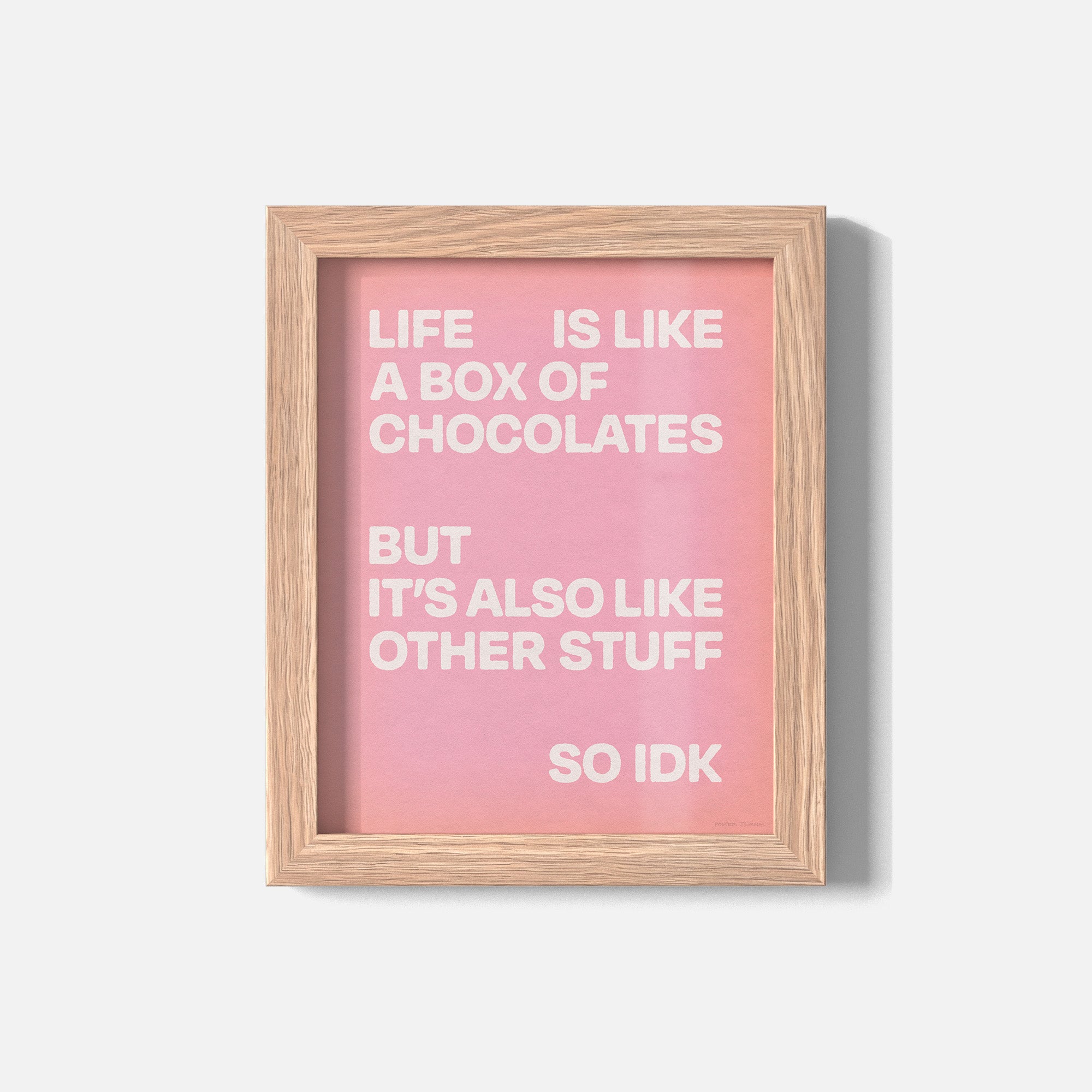CHOCOLATES PRINT
