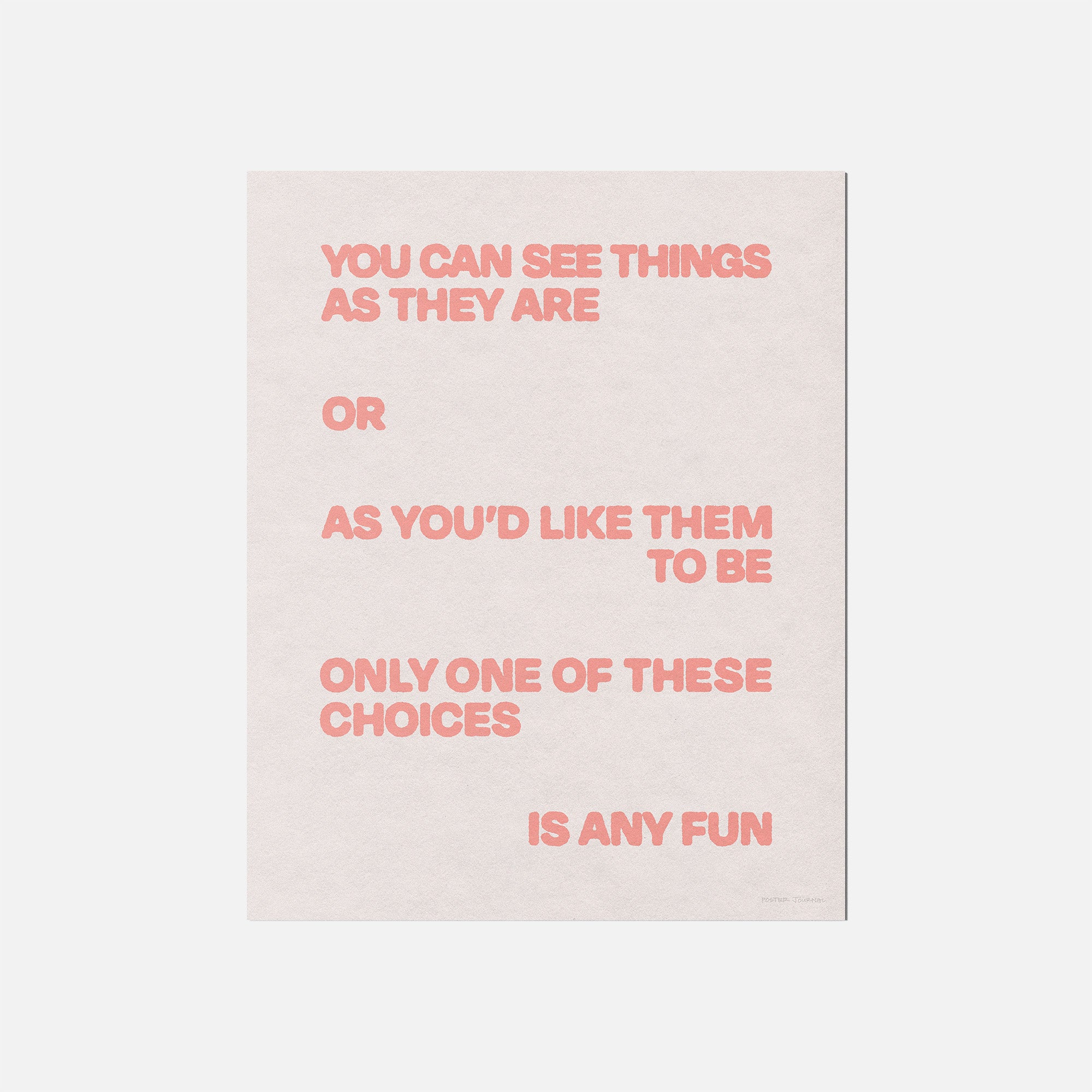 CHOICES PRINT