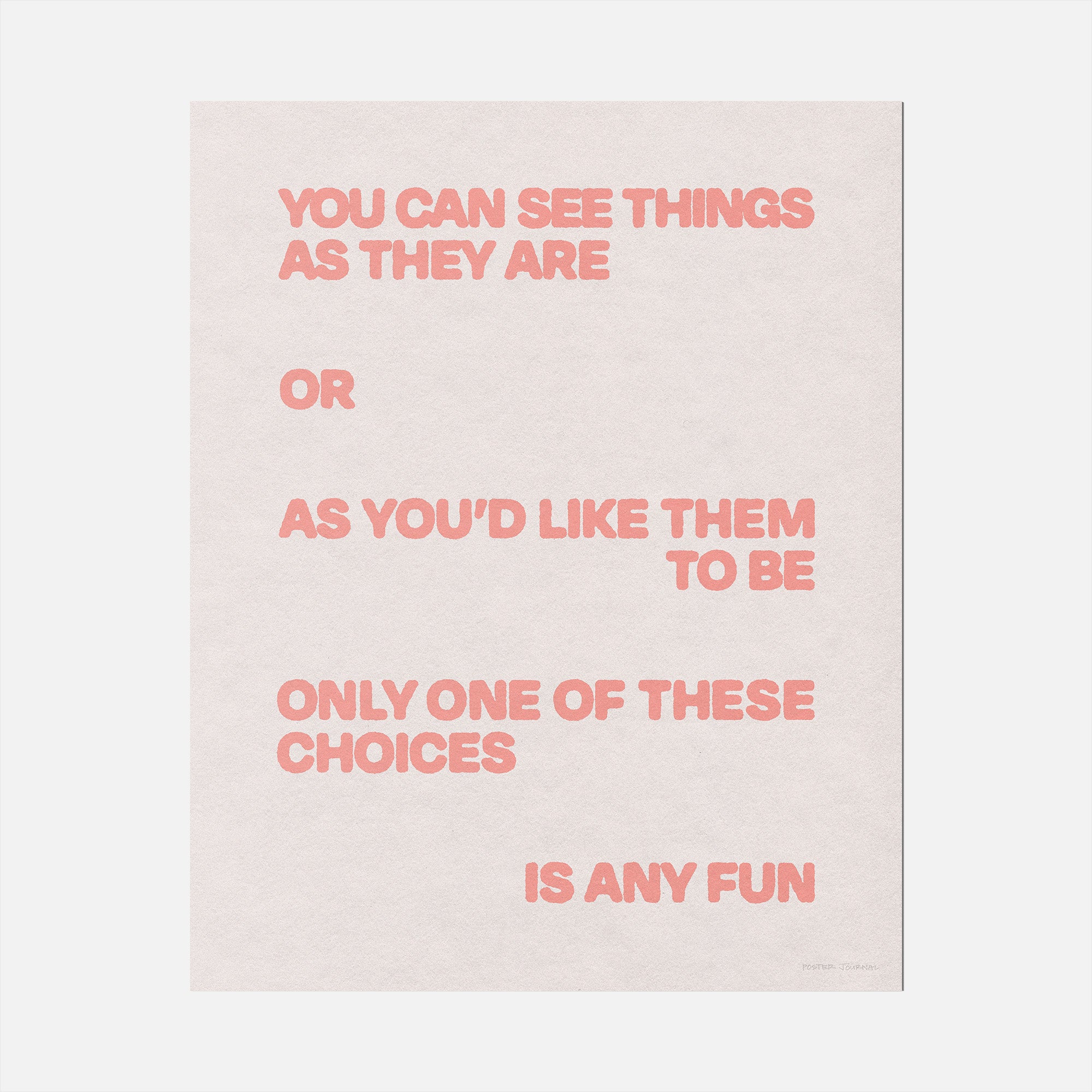 CHOICES PRINT