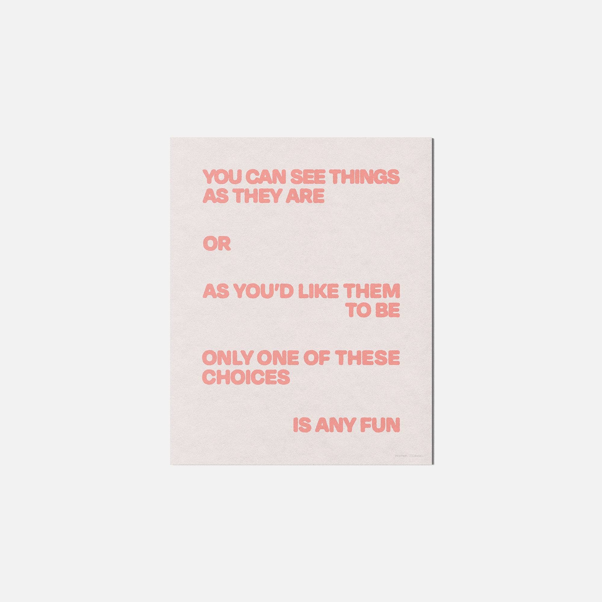 CHOICES PRINT
