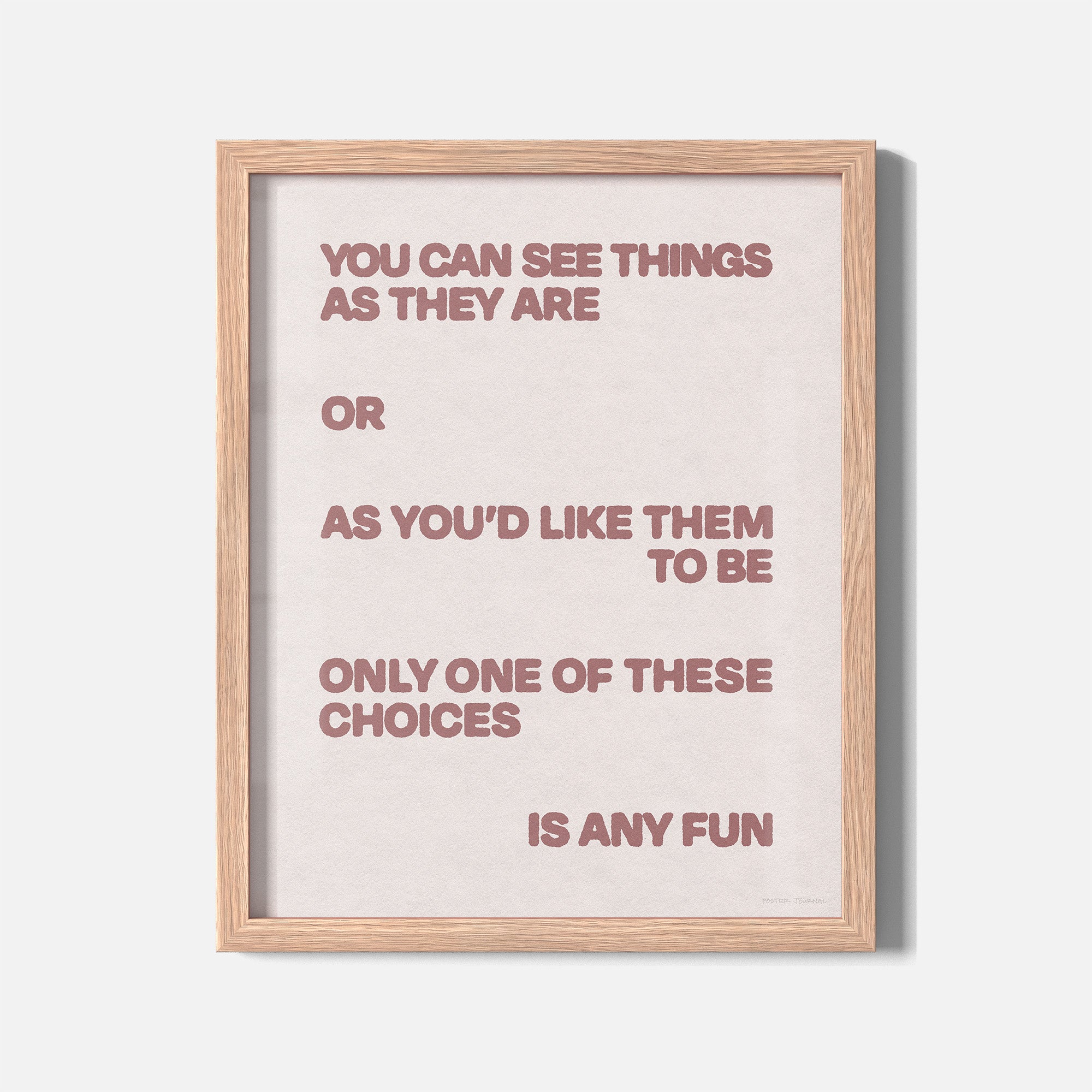 CHOICES PRINT