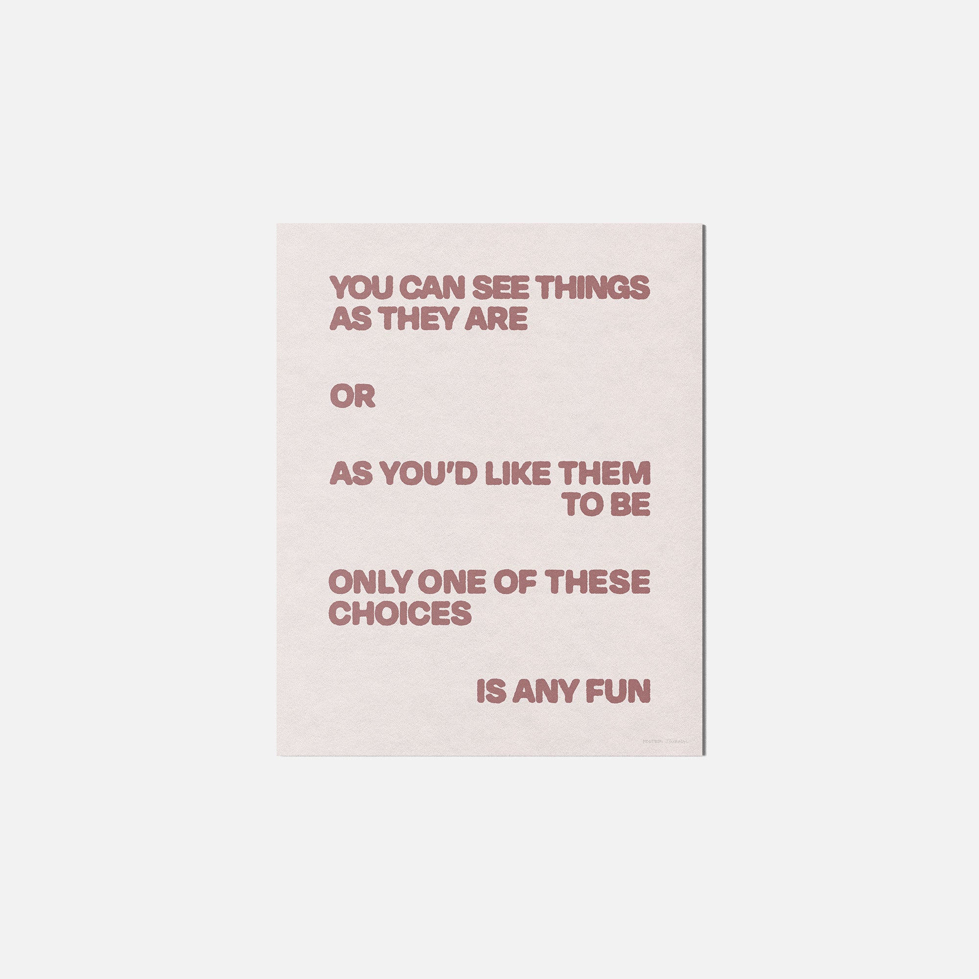 CHOICES PRINT