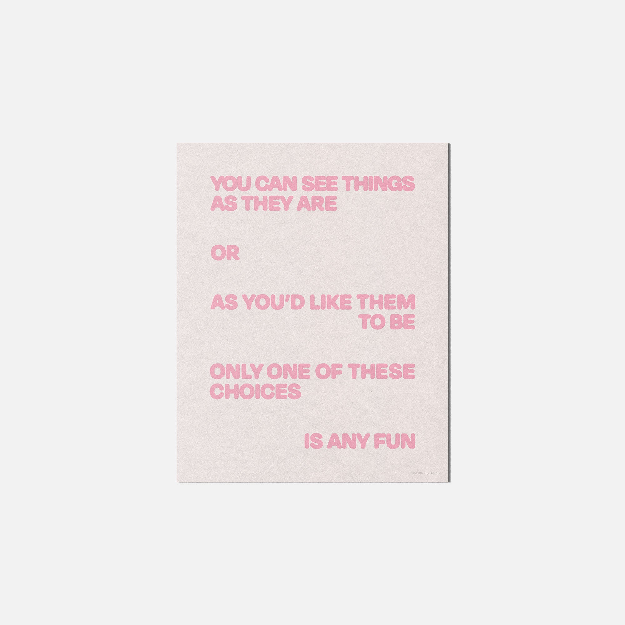 CHOICES PRINT
