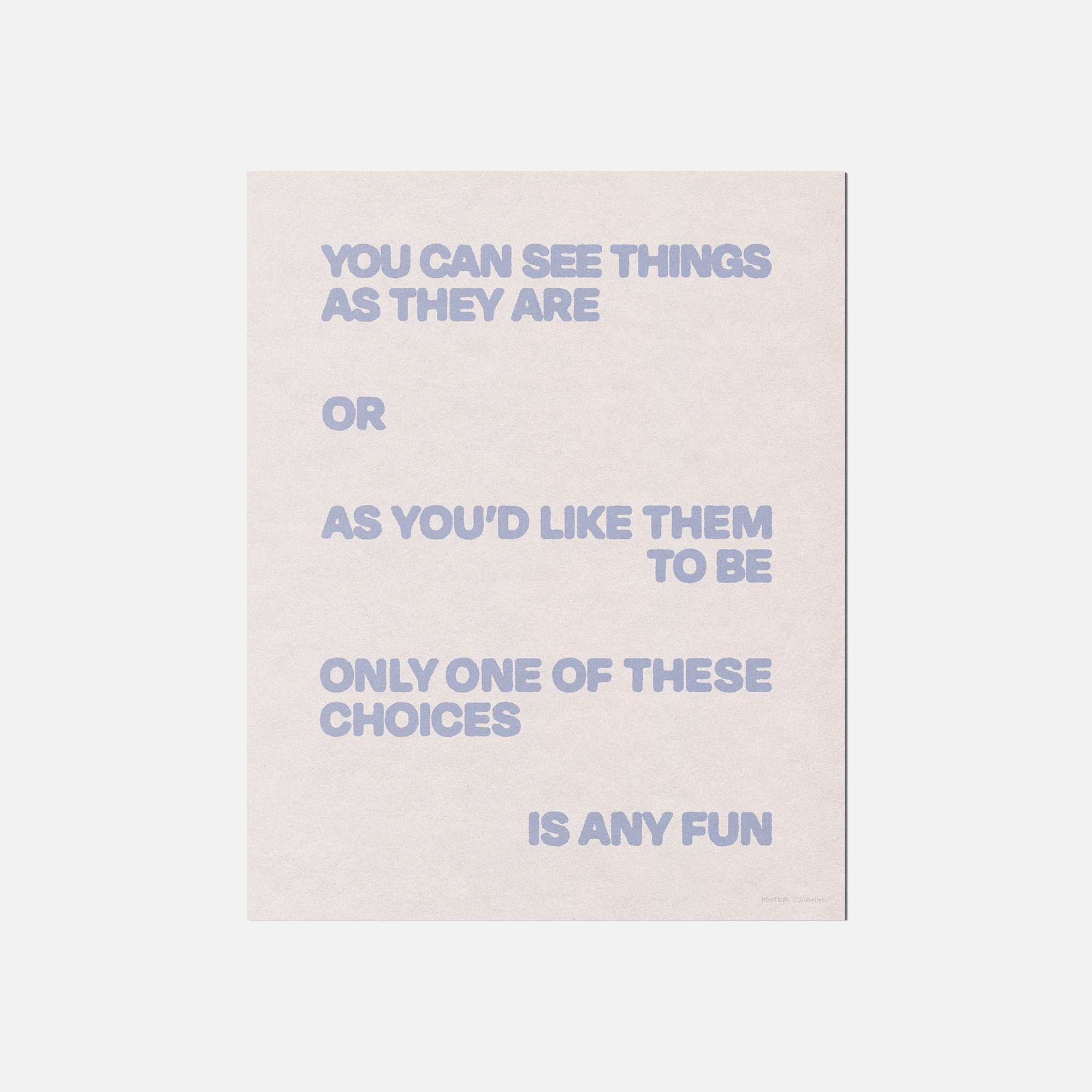 CHOICES PRINT