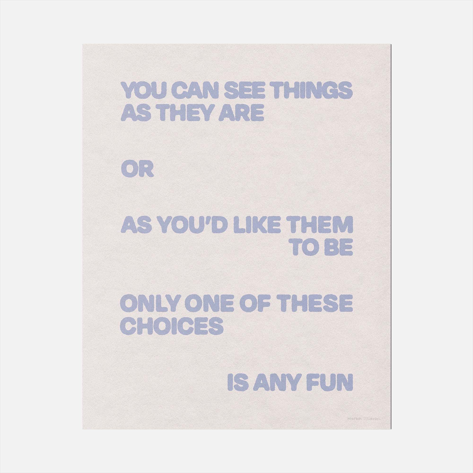 CHOICES PRINT