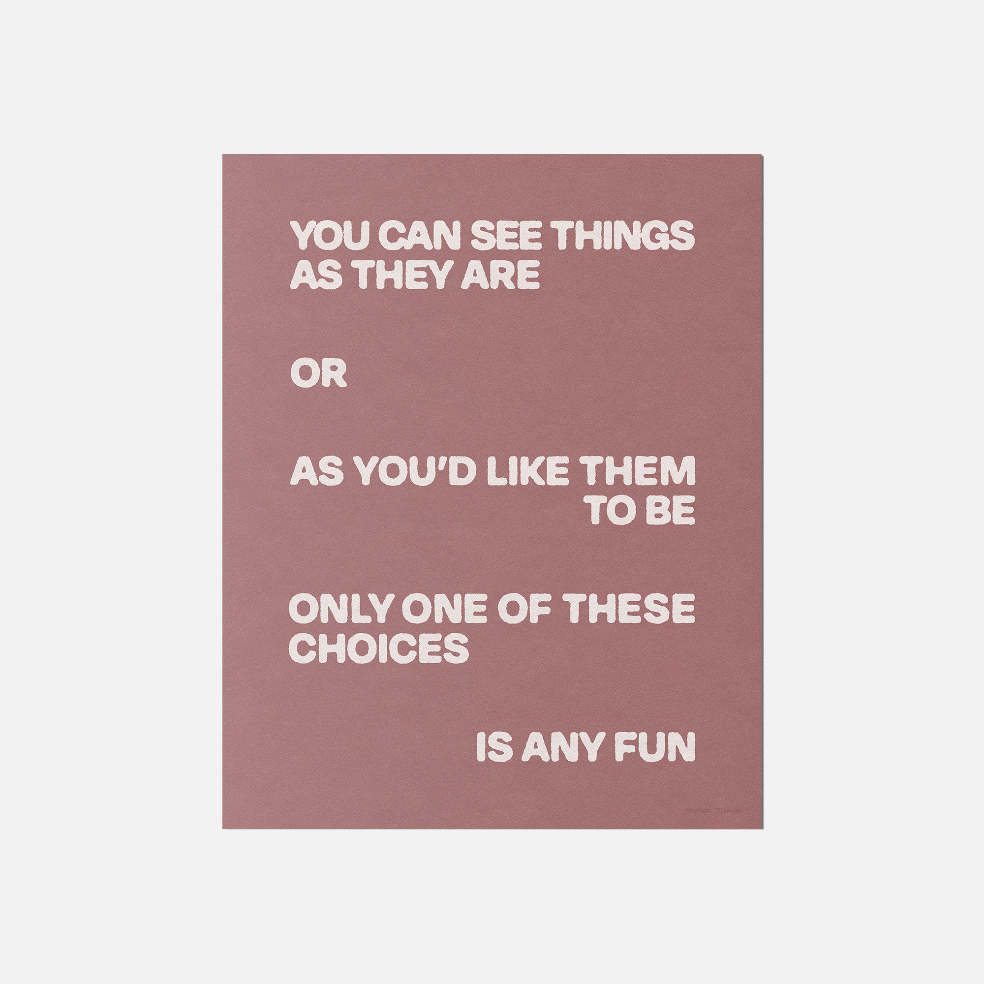 CHOICES PRINT