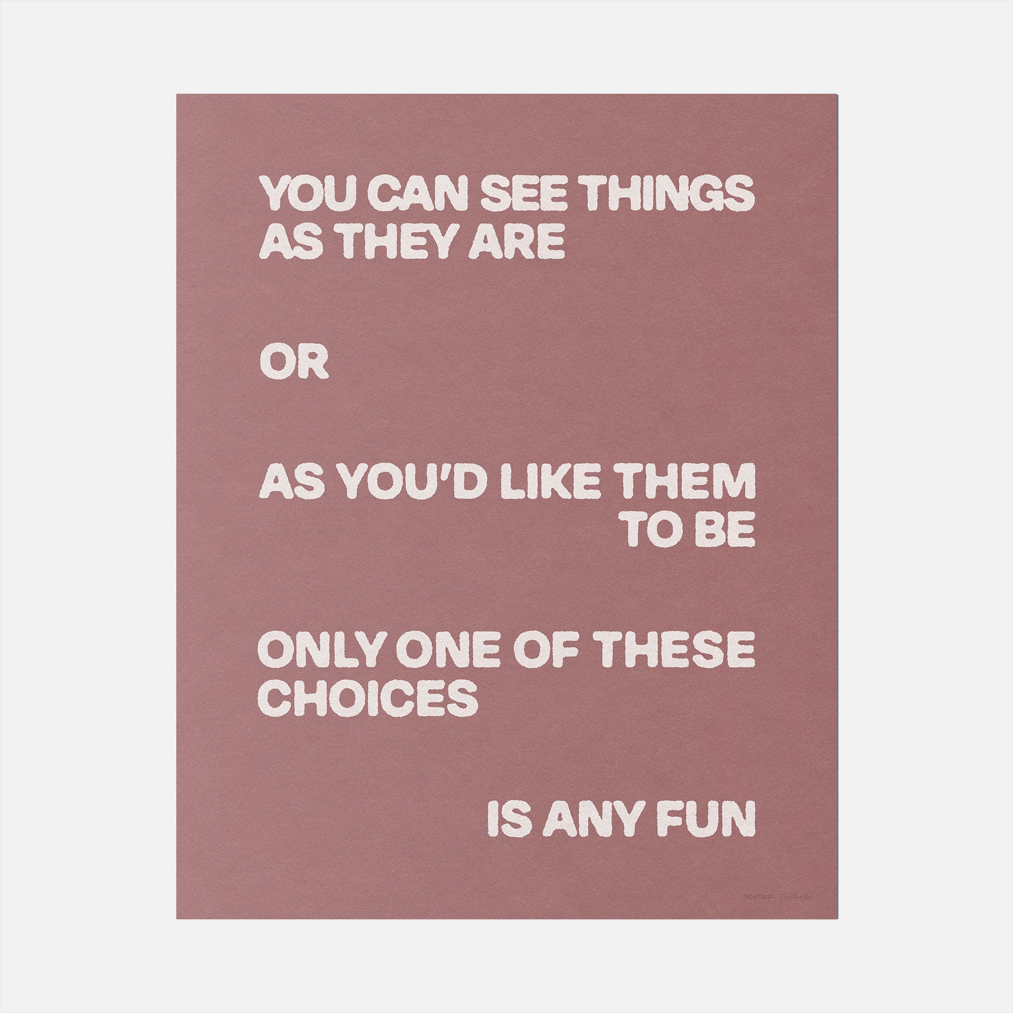 CHOICES PRINT