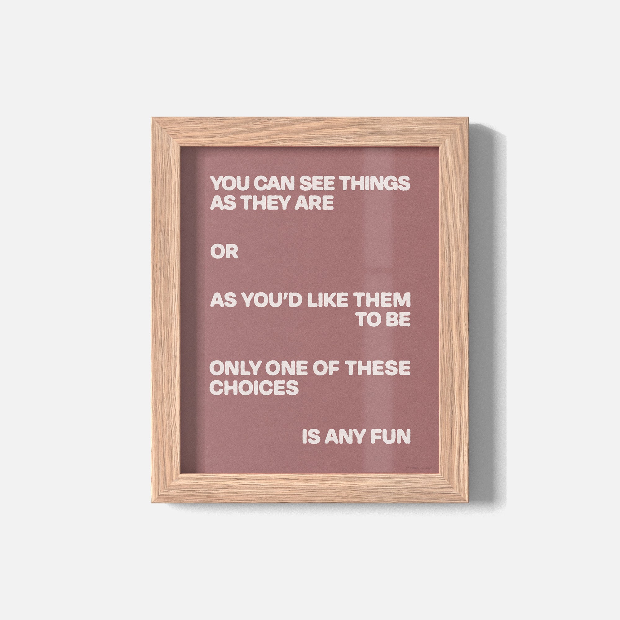 CHOICES PRINT