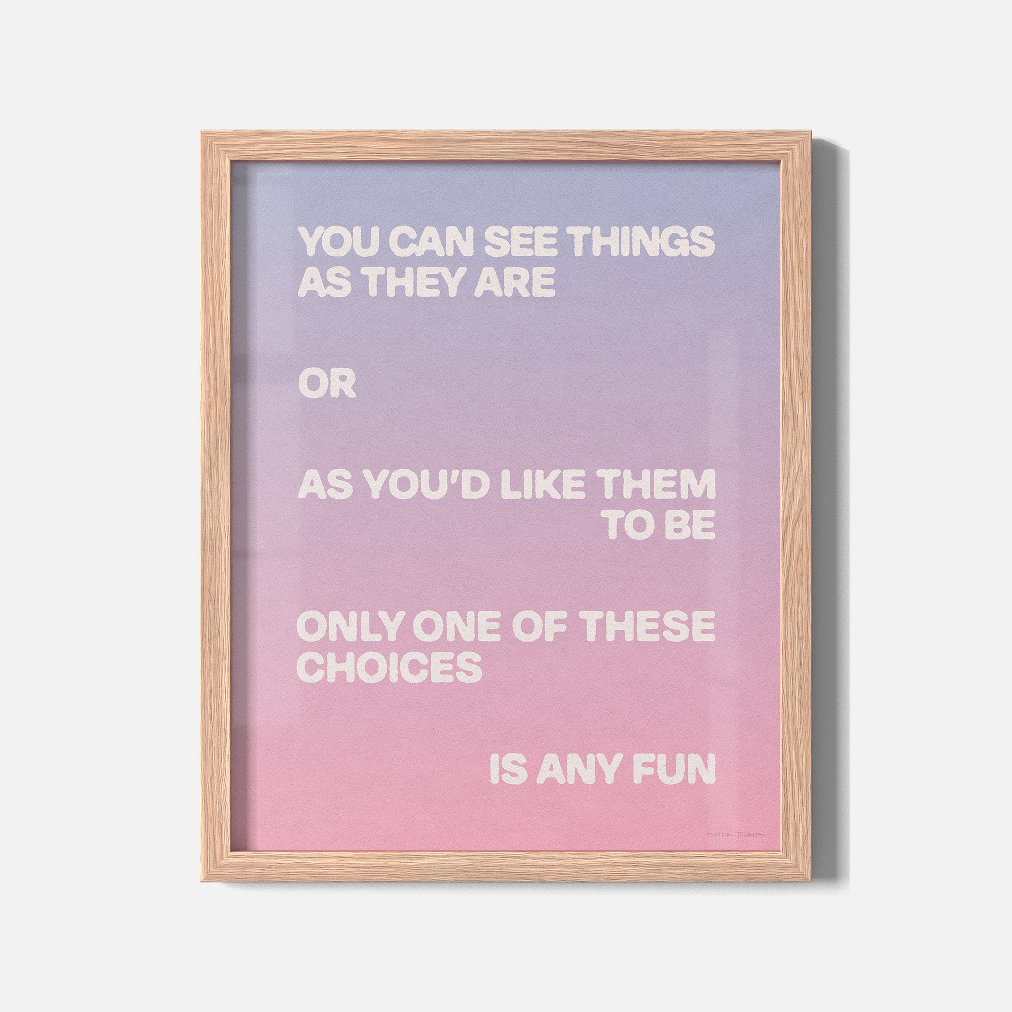 CHOICES PRINT