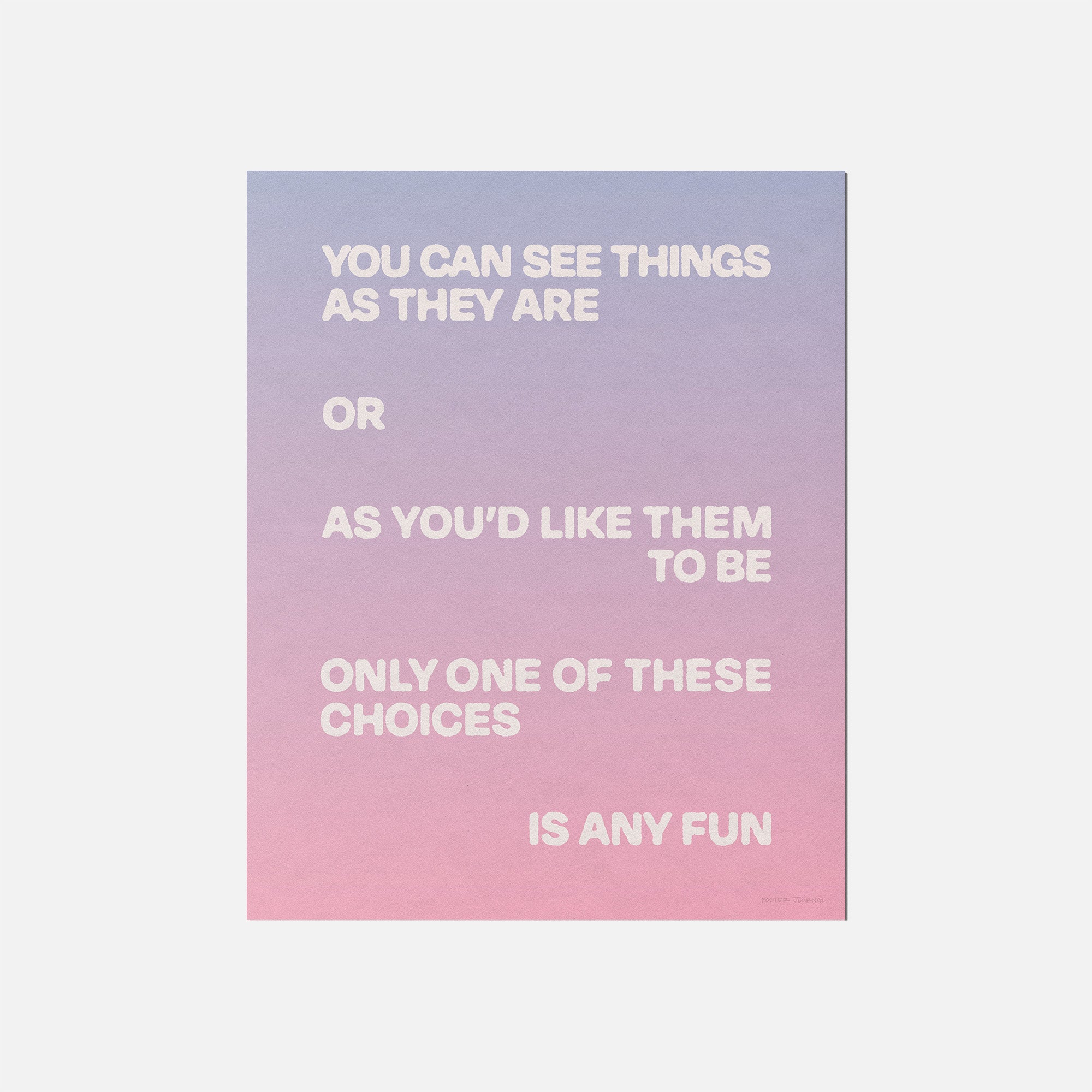 CHOICES PRINT