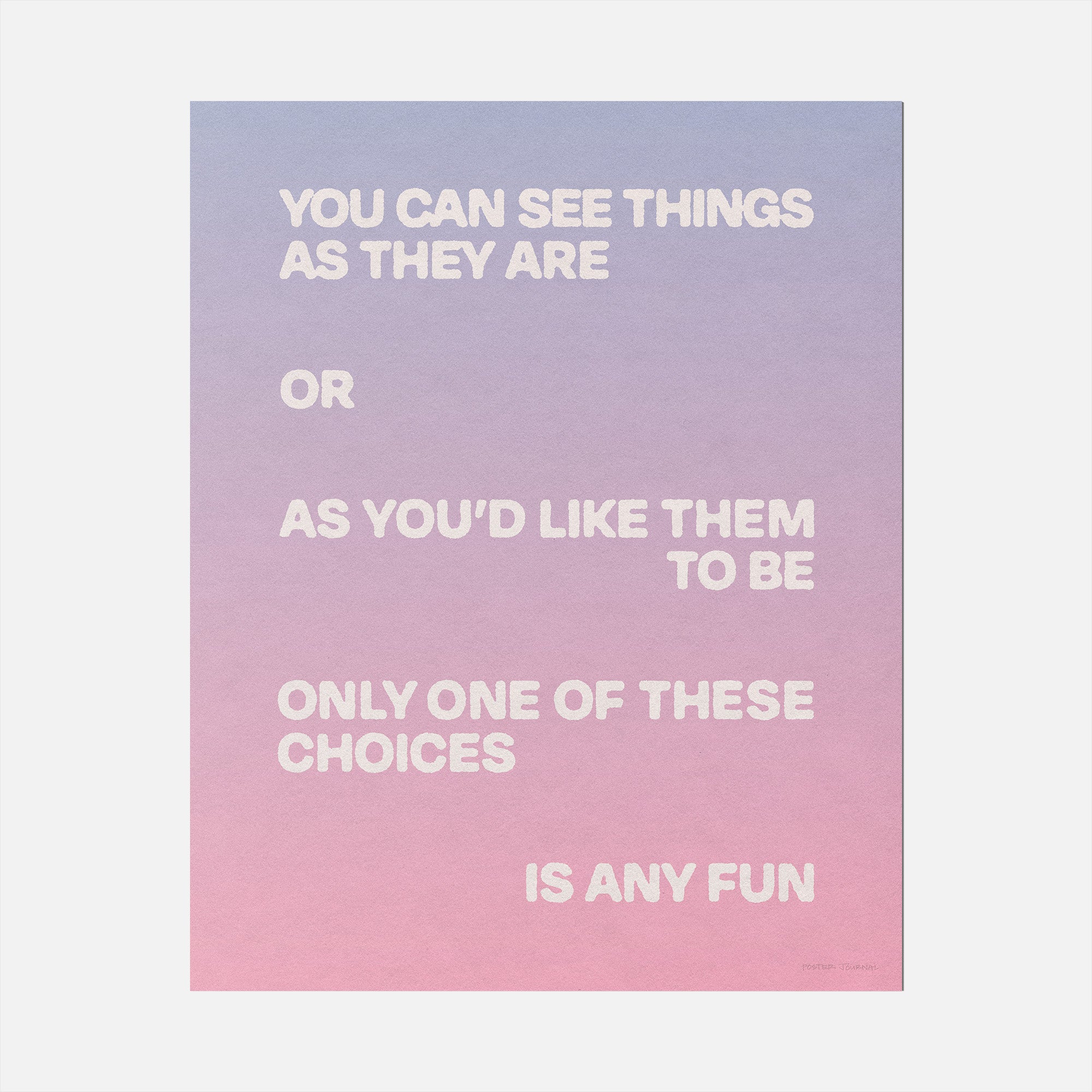 CHOICES PRINT