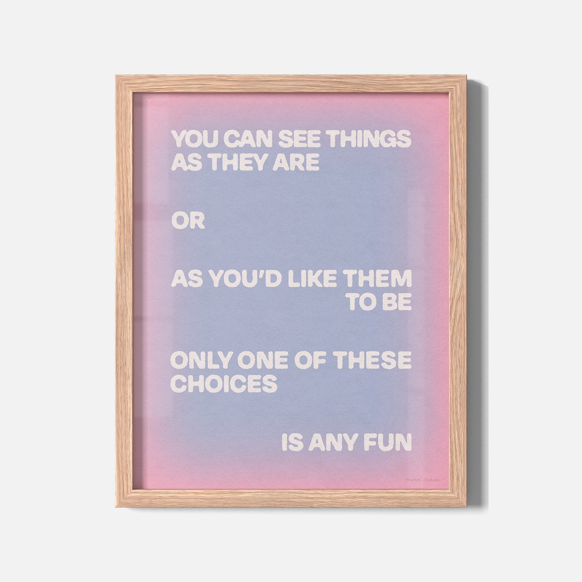 CHOICES PRINT