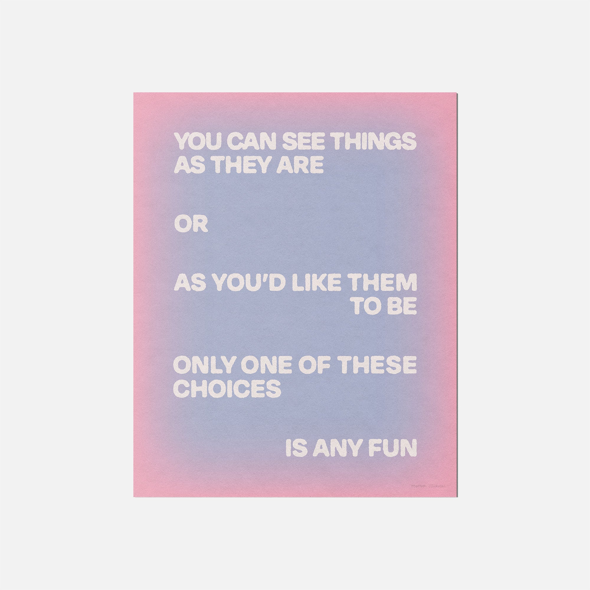 CHOICES PRINT