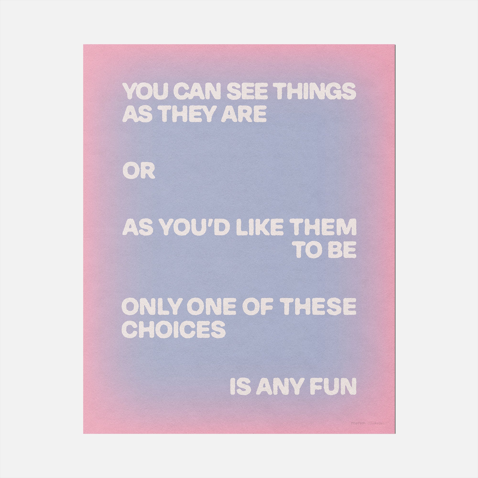 CHOICES PRINT