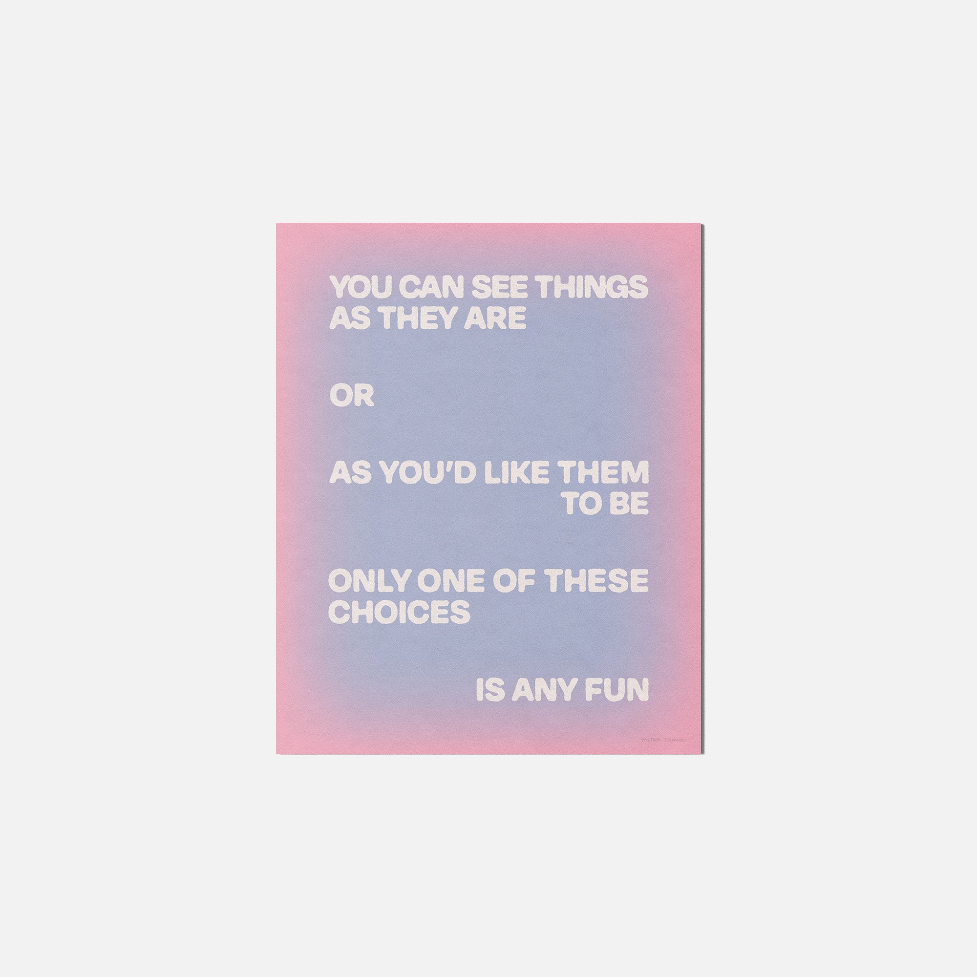 CHOICES PRINT