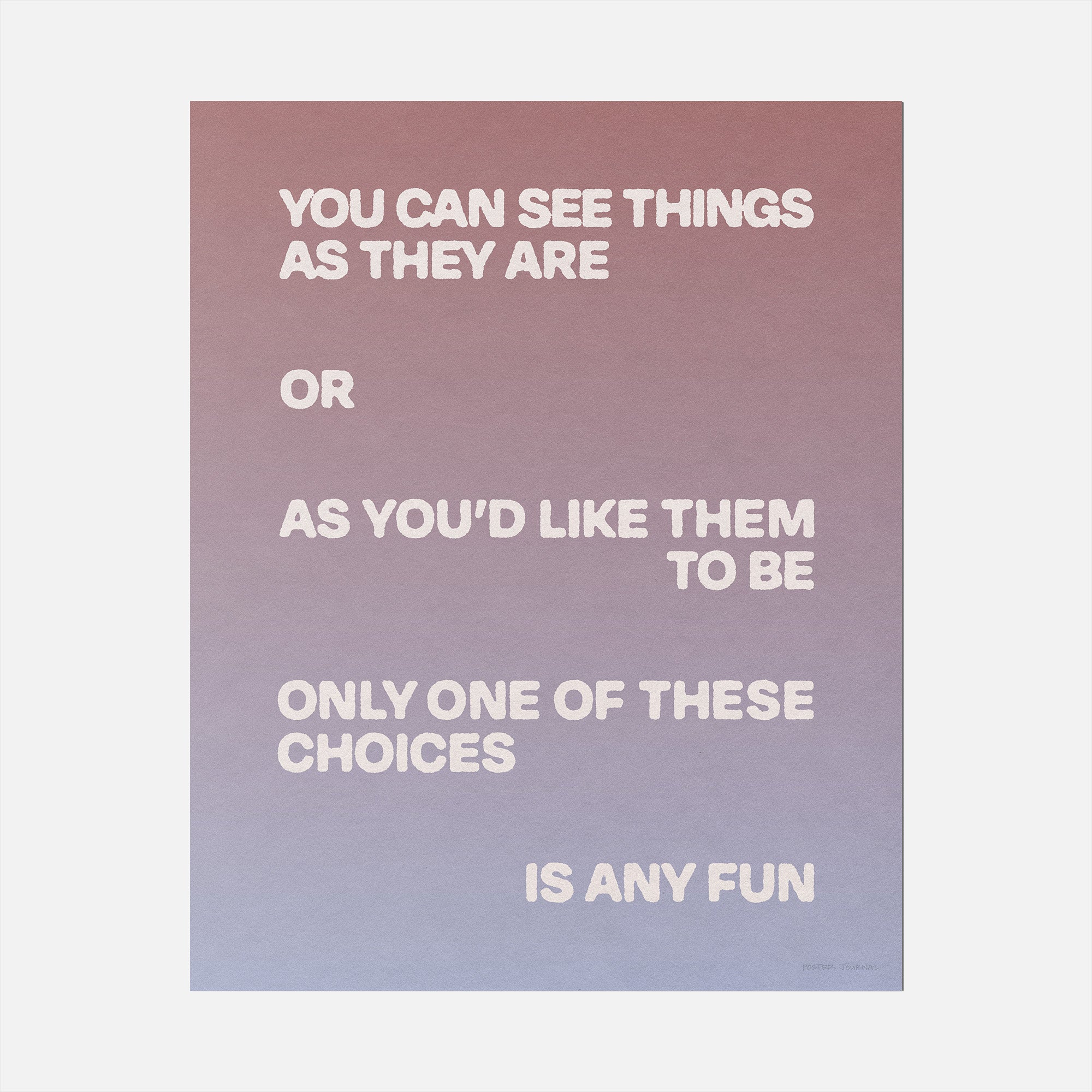 CHOICES PRINT