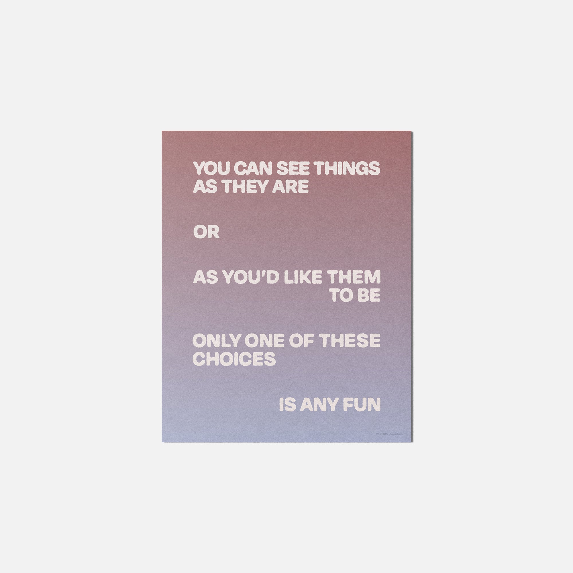 CHOICES PRINT