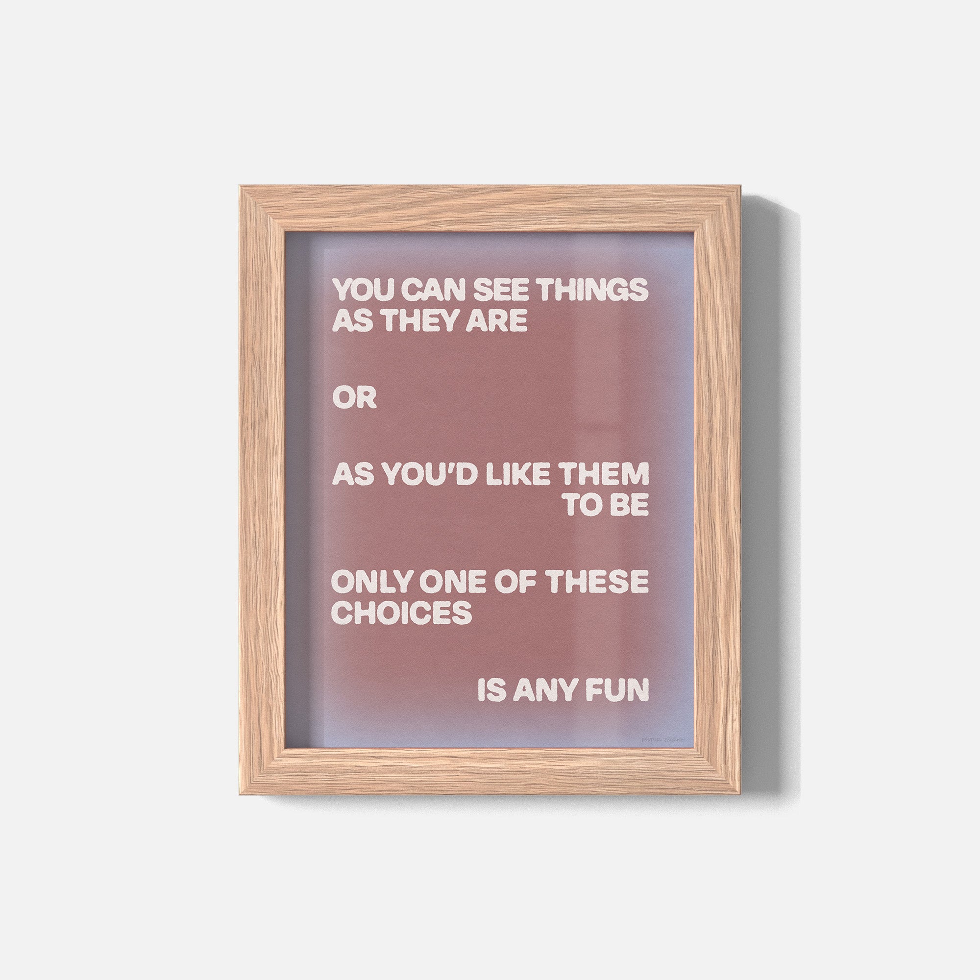 CHOICES PRINT