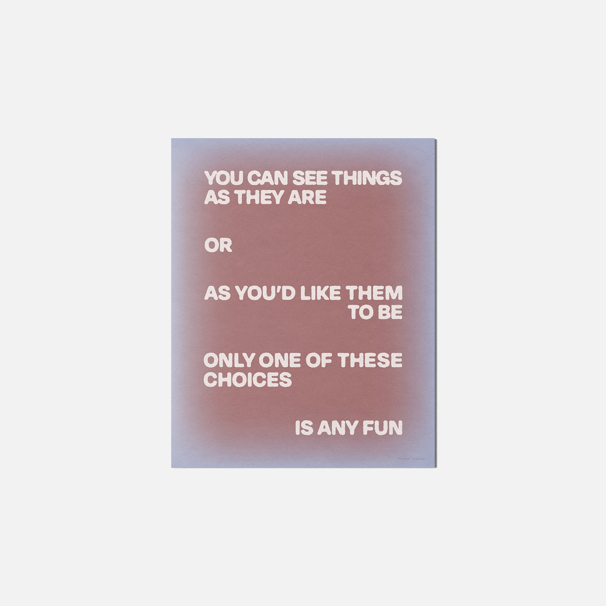 CHOICES PRINT