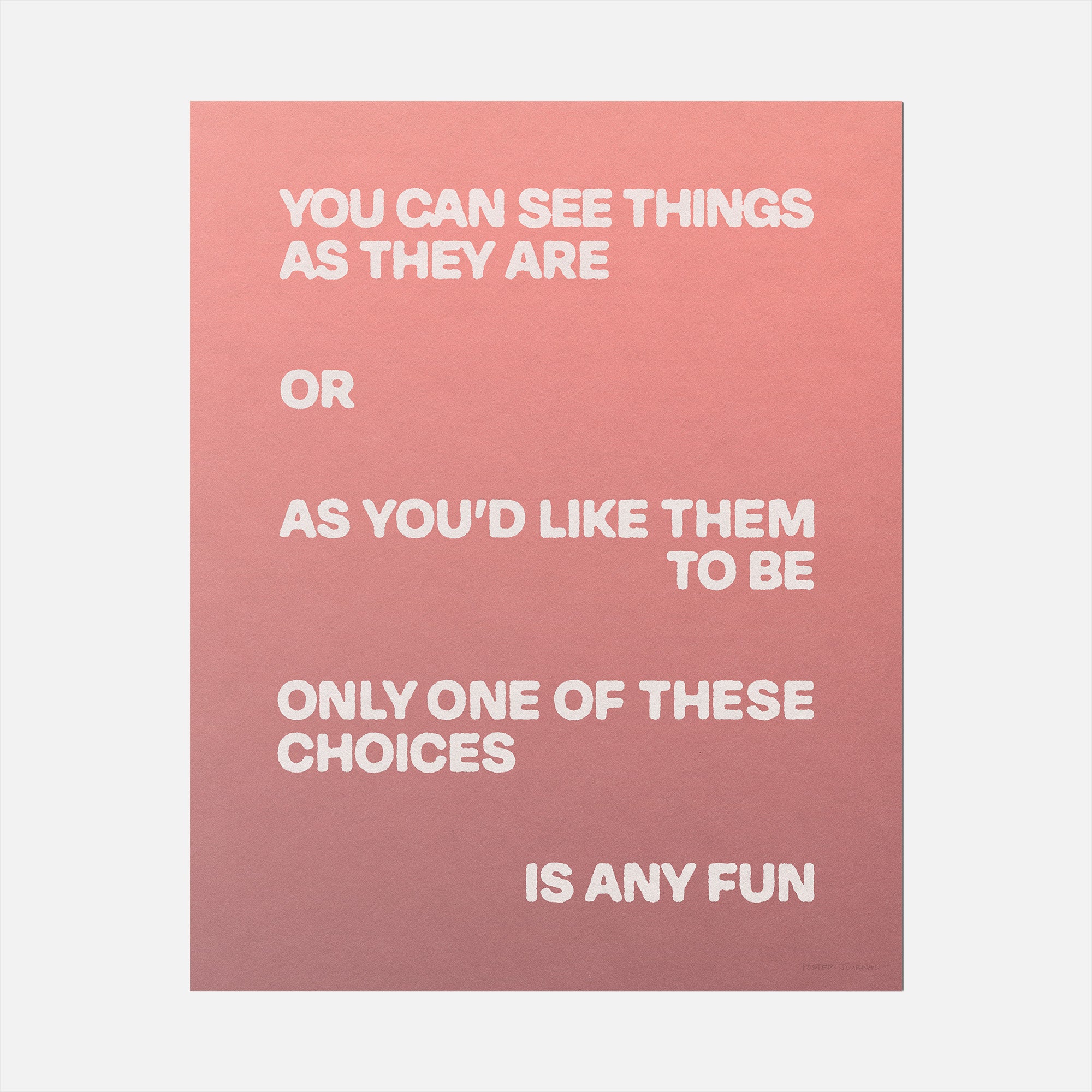 CHOICES PRINT