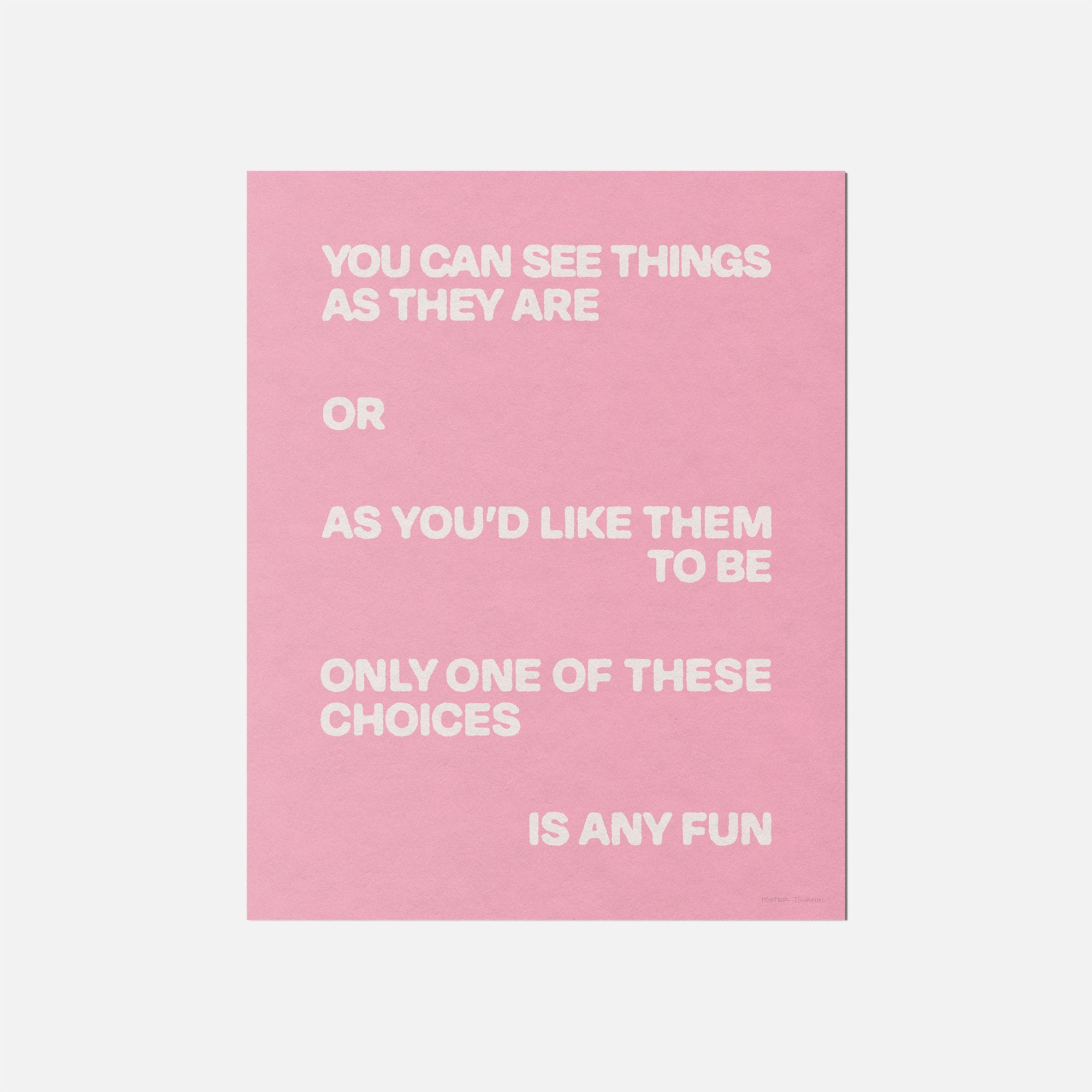CHOICES PRINT