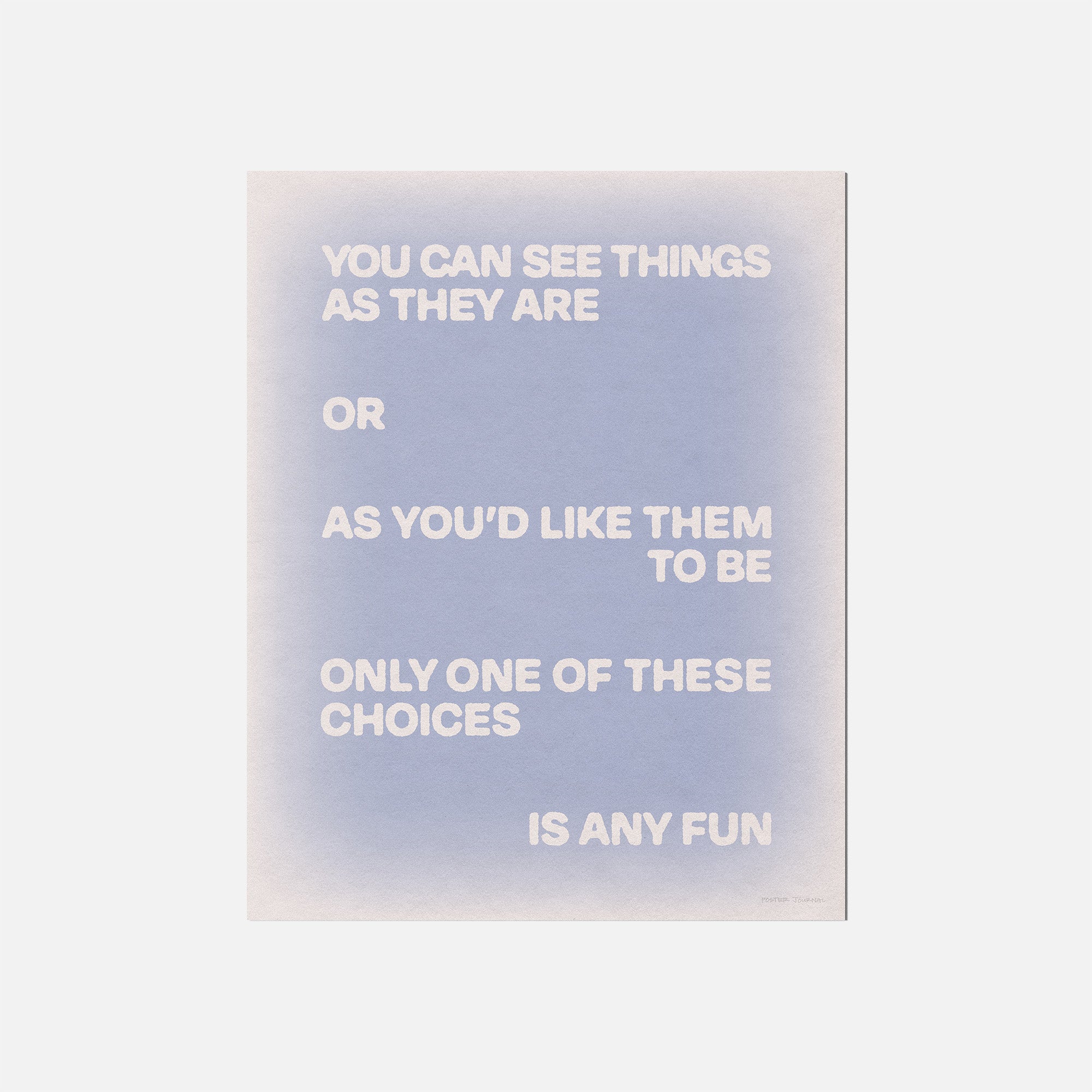 CHOICES PRINT