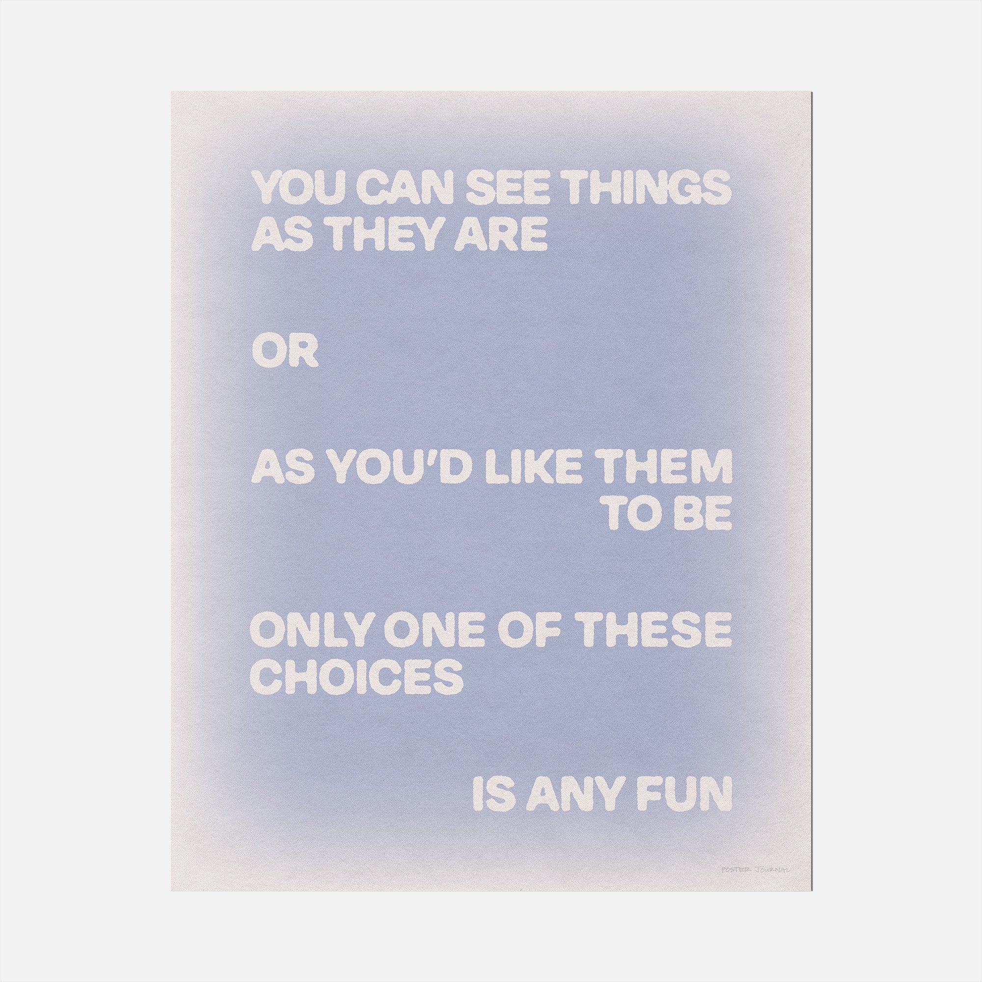 CHOICES PRINT
