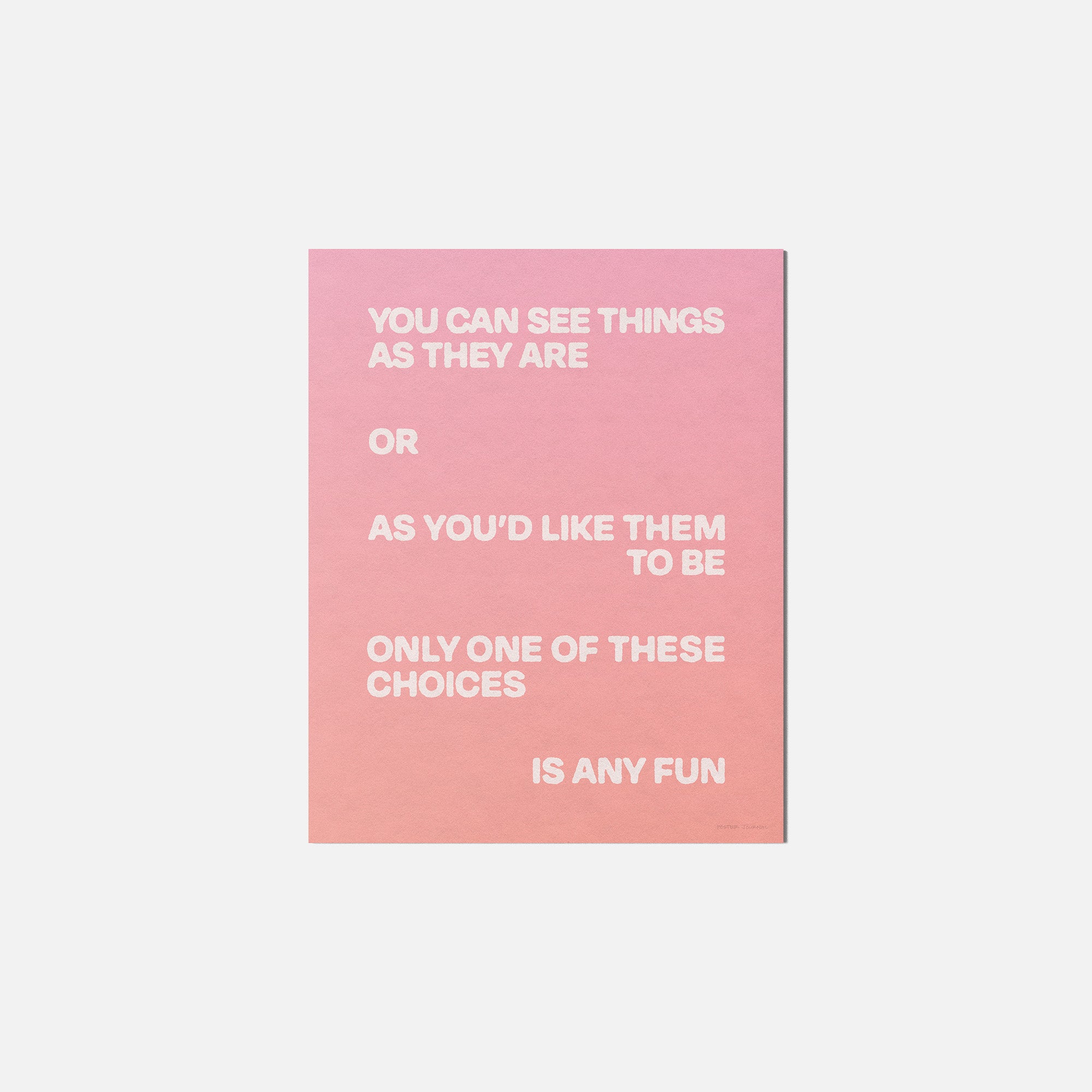 CHOICES PRINT