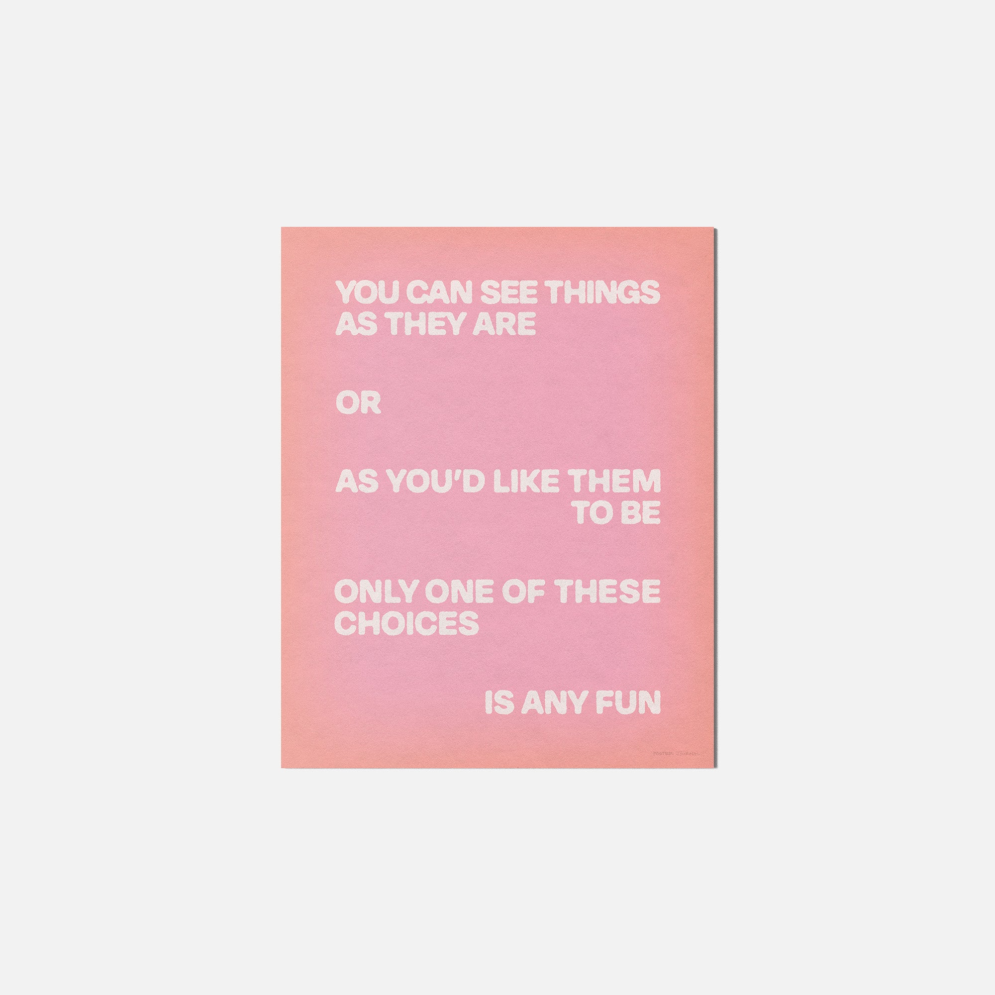 CHOICES PRINT