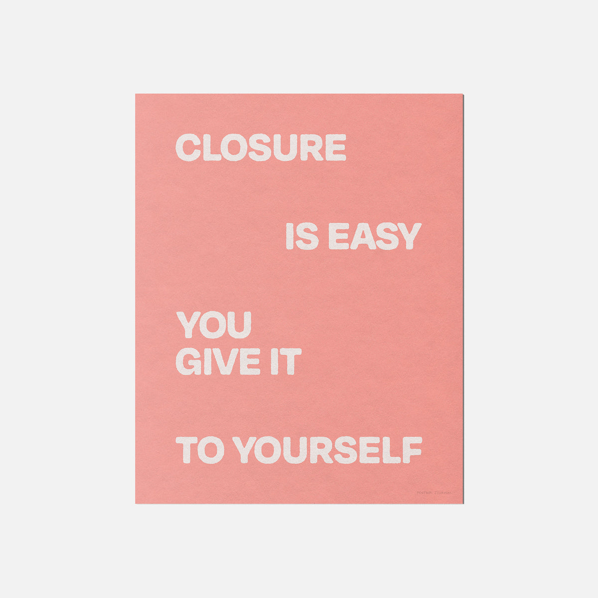 CLOSURE PRINT