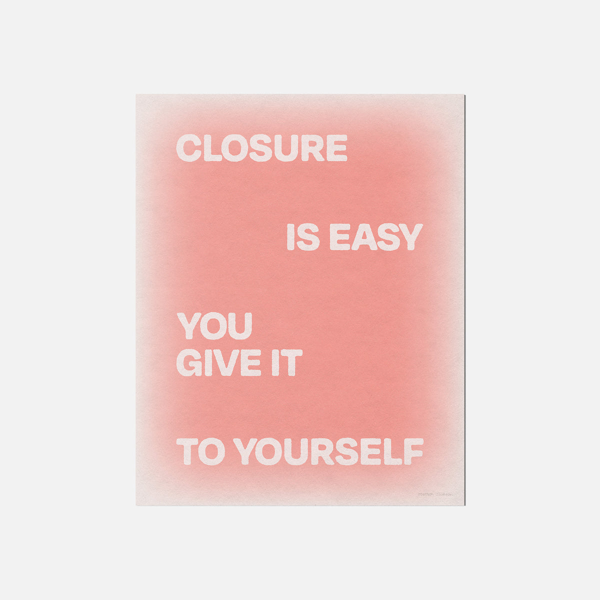 CLOSURE PRINT