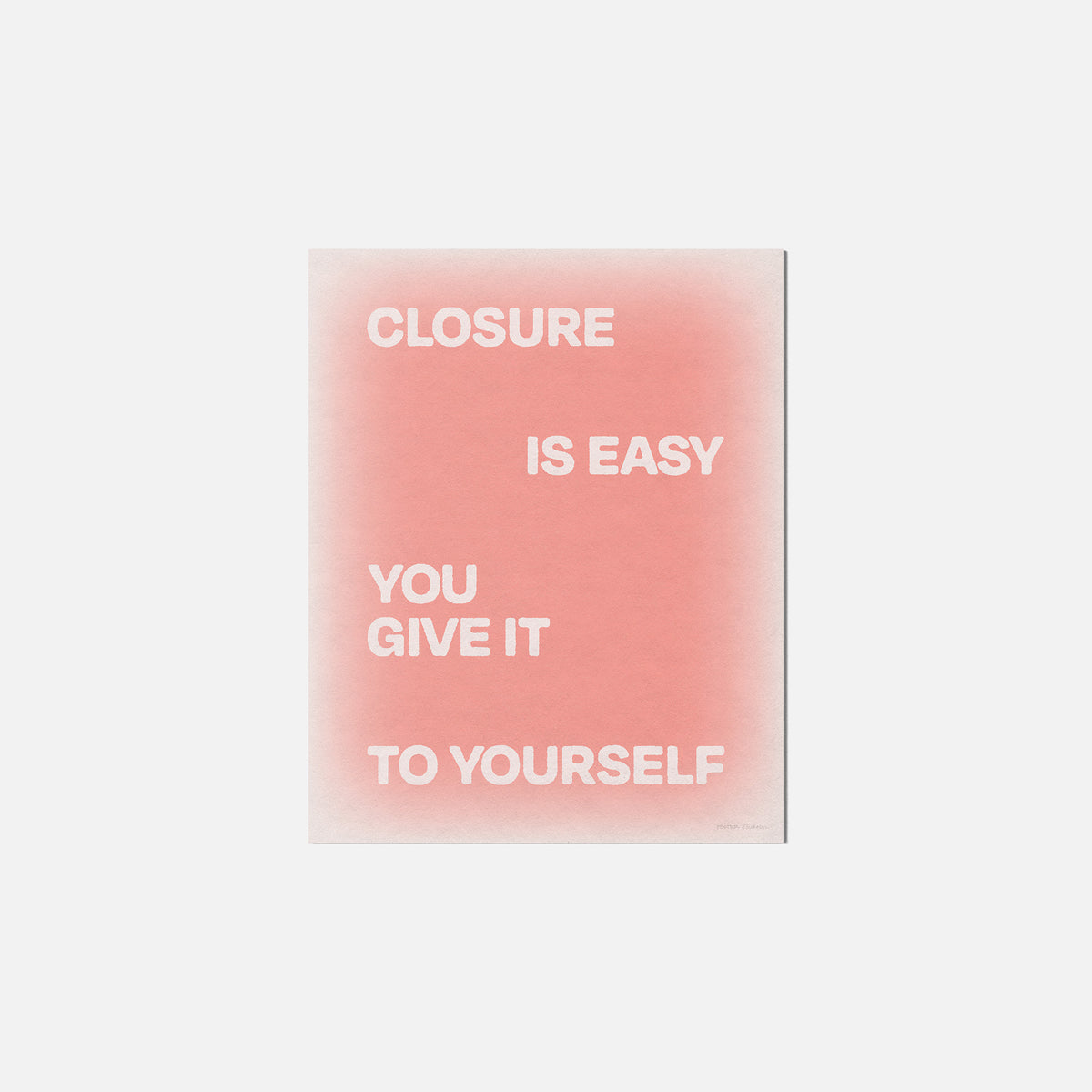 CLOSURE PRINT
