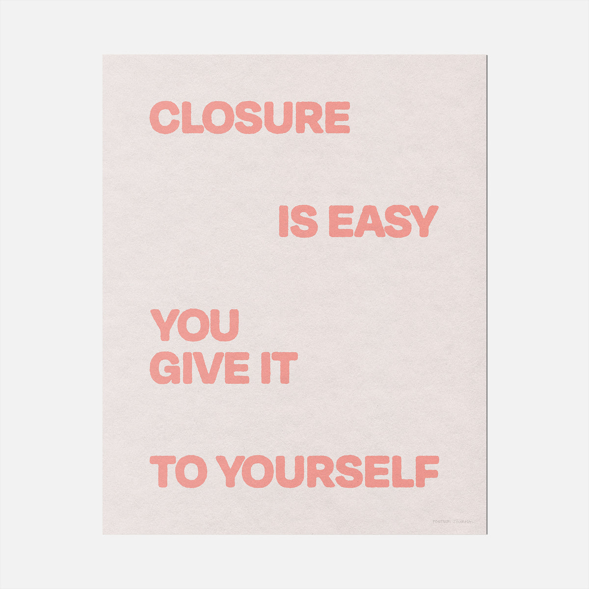 CLOSURE PRINT