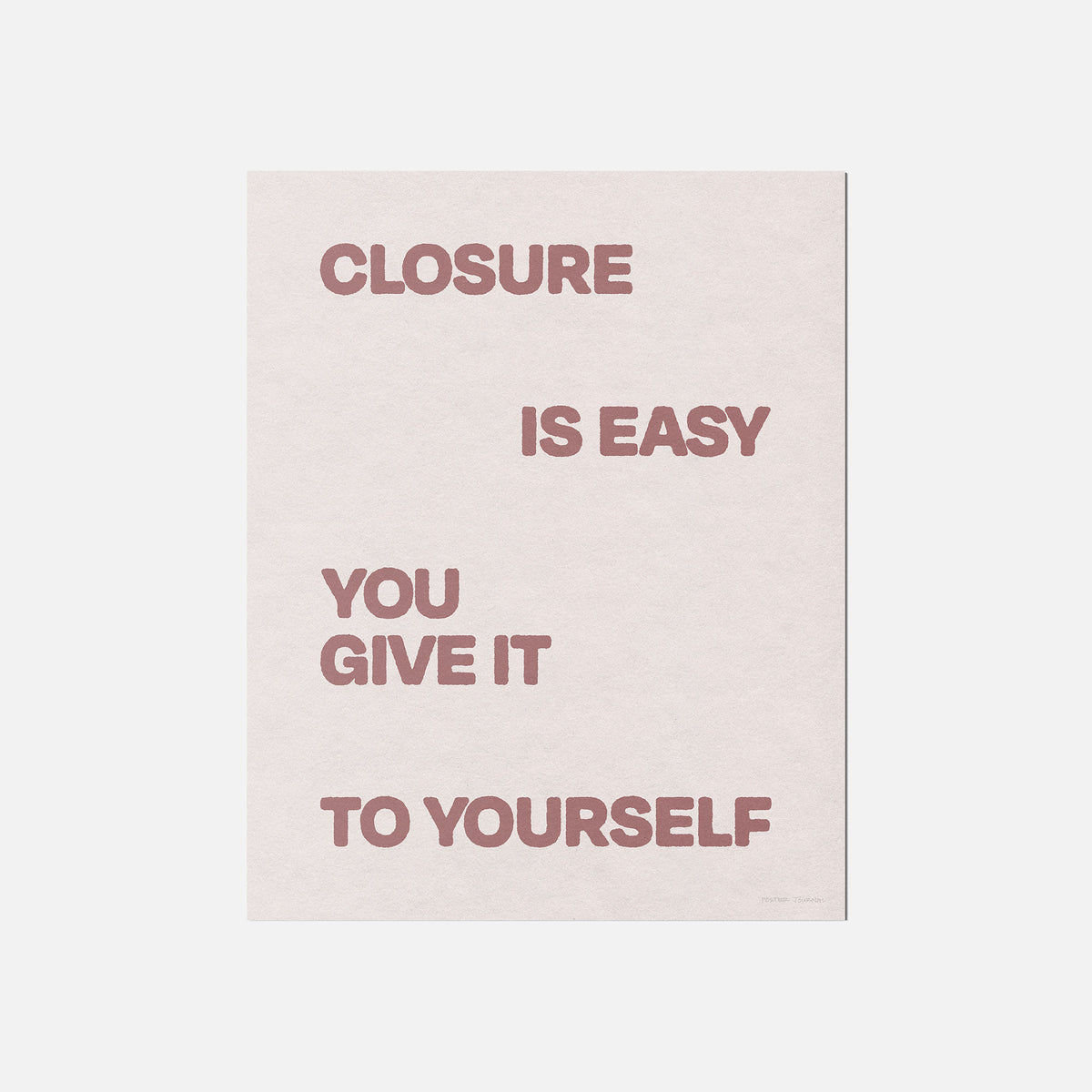 CLOSURE PRINT
