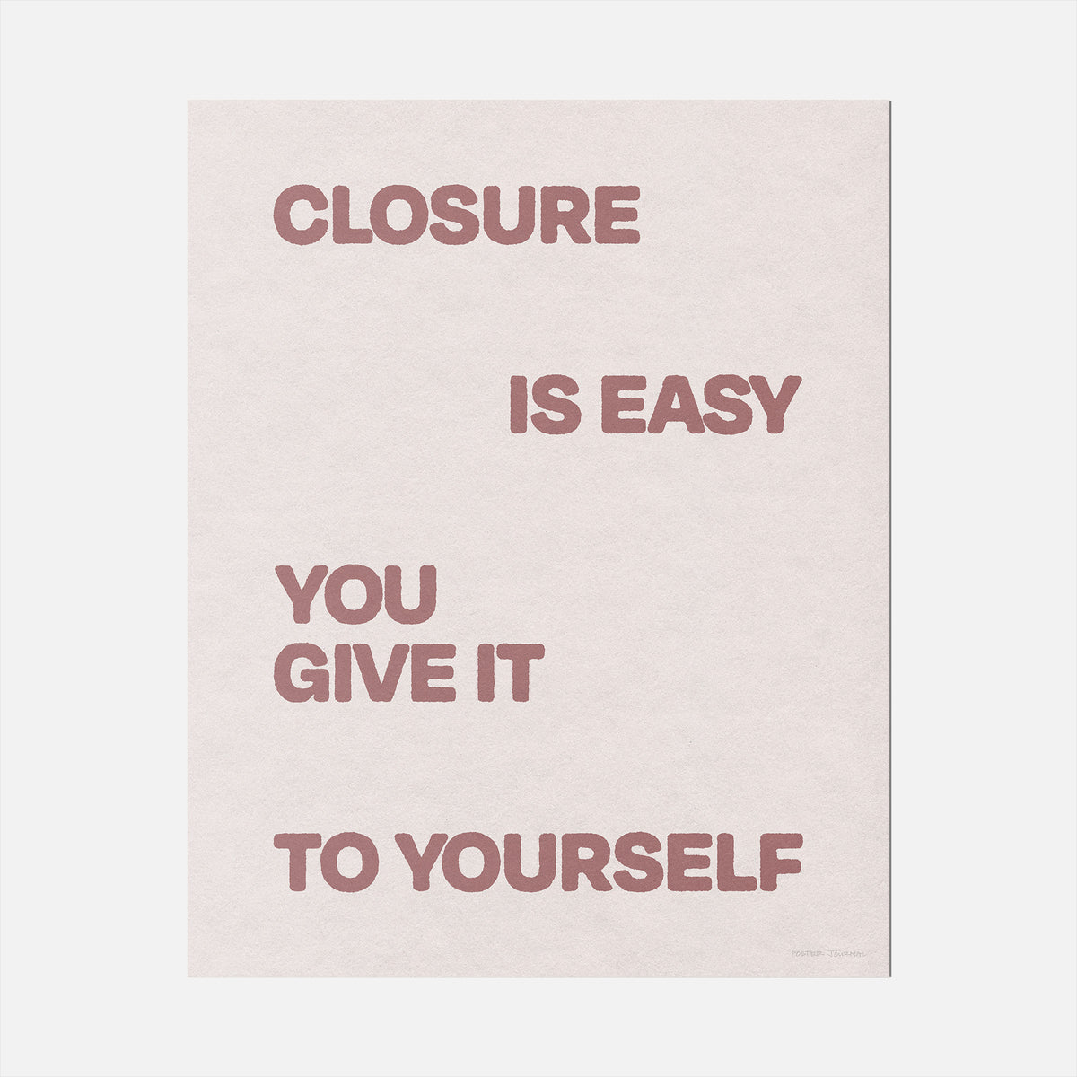 CLOSURE PRINT